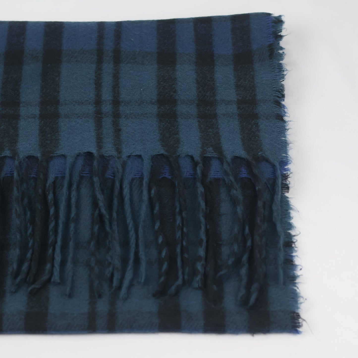 Classic Black & Blue check Neck Warmer - Soft & Warm (Unisex)