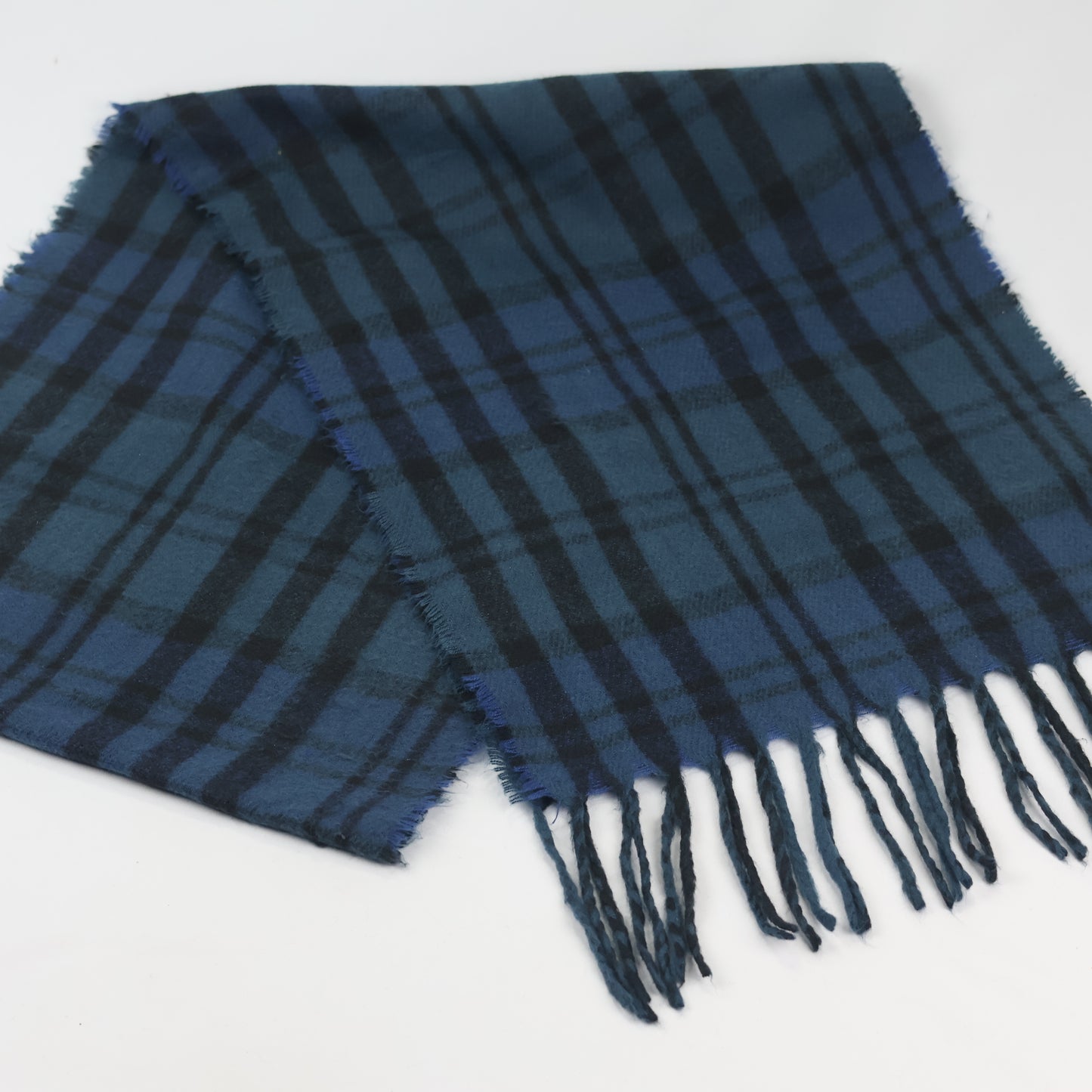 Classic Black & Blue check Neck Warmer - Soft & Warm (Unisex)
