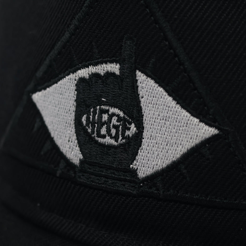 Hege by 3pello Black Streetwear Cap