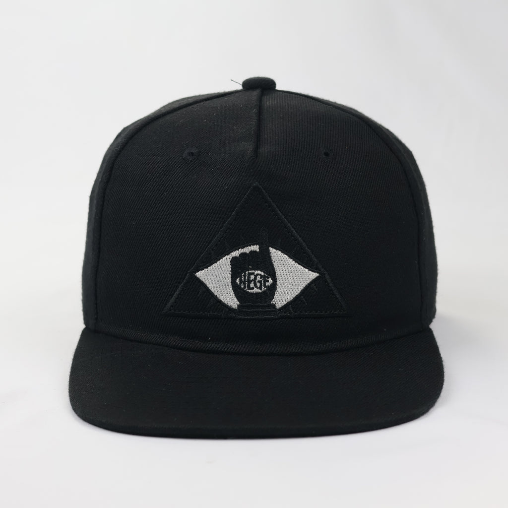 Hege by 3pello Black Streetwear Cap