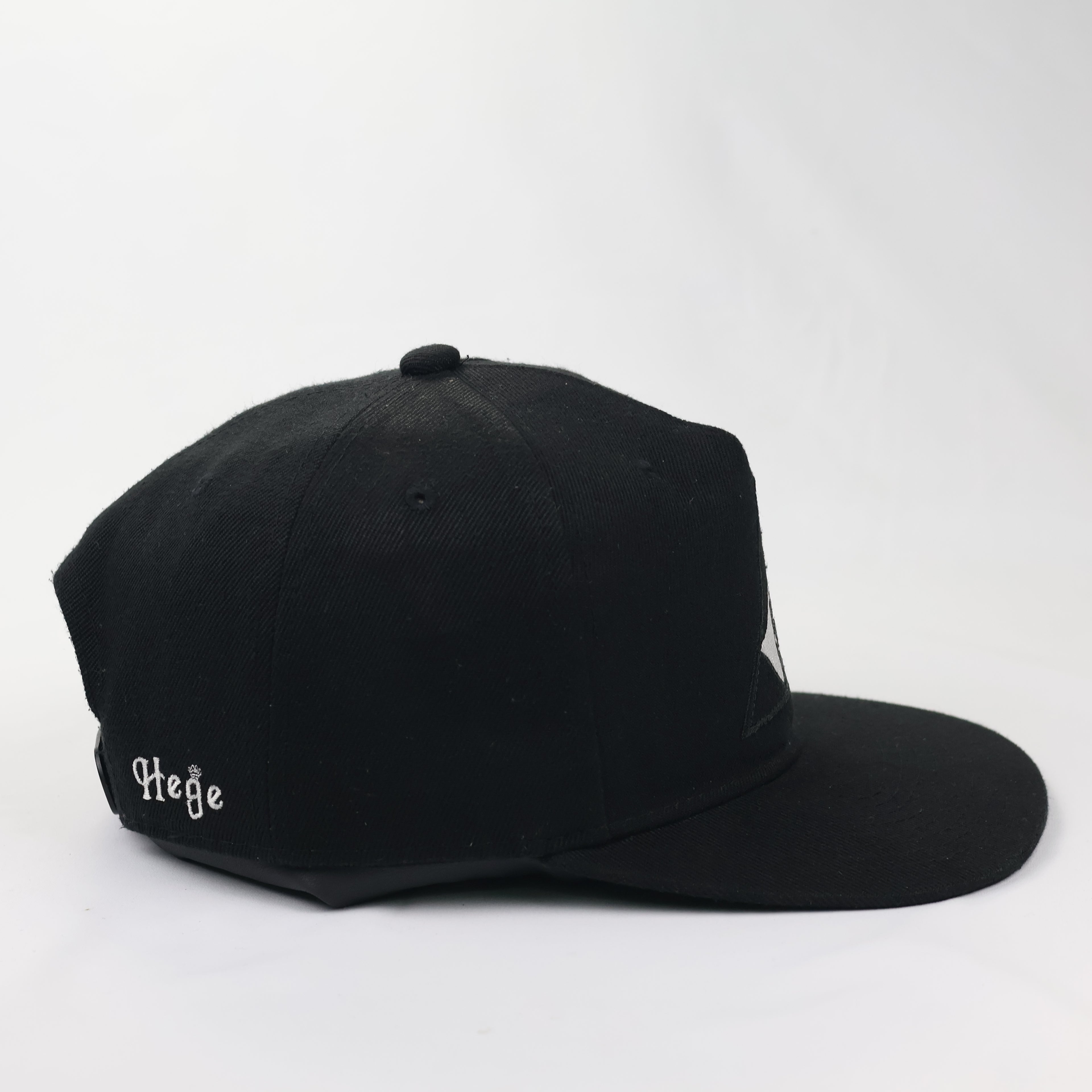 Hege by 3pello Black Streetwear Cap