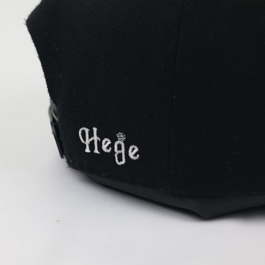 Hege by 3pello Black Streetwear Cap