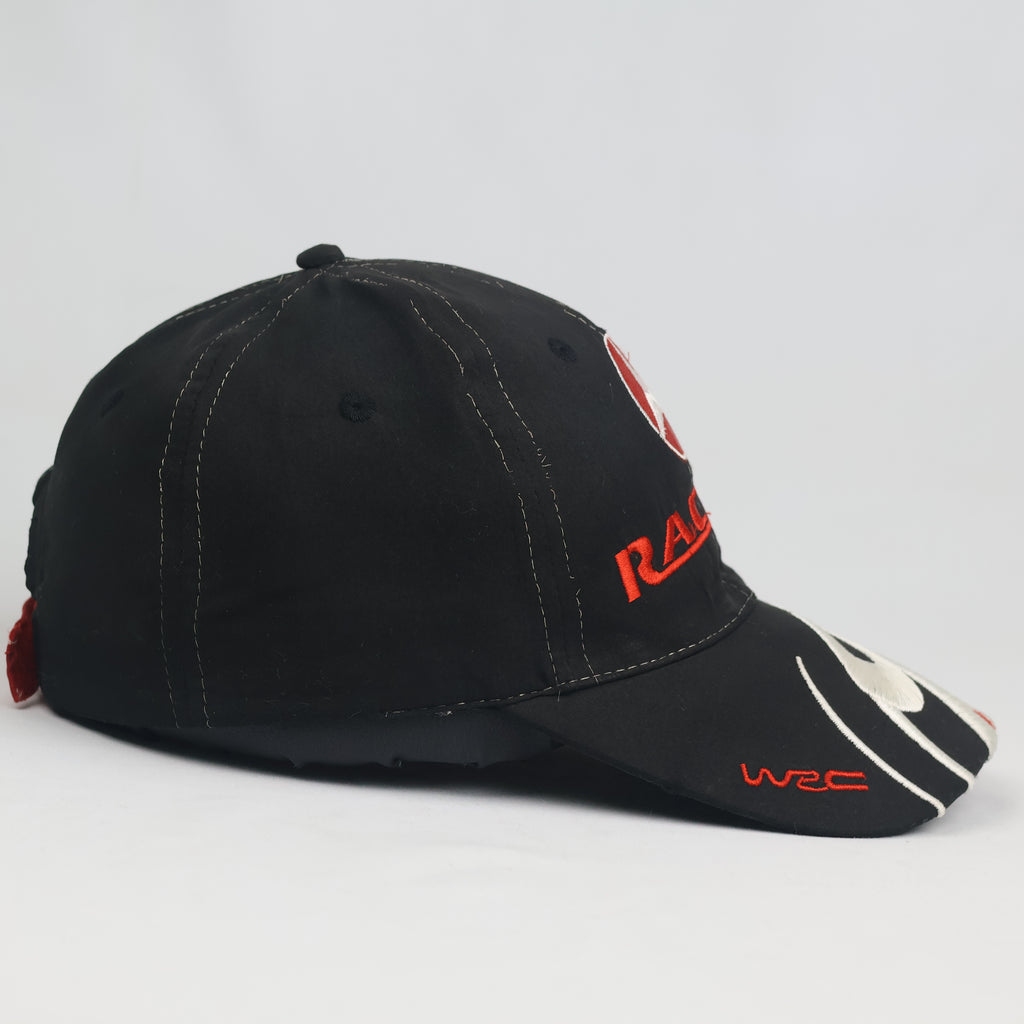 Vintage Mercedes-Benz Racing Flame Graphic Motorsport Strapback Hat
