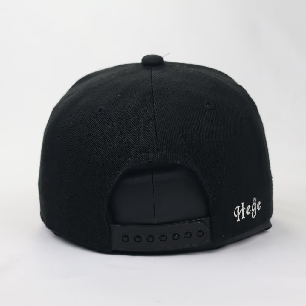 Hege by 3pello Black Streetwear Cap
