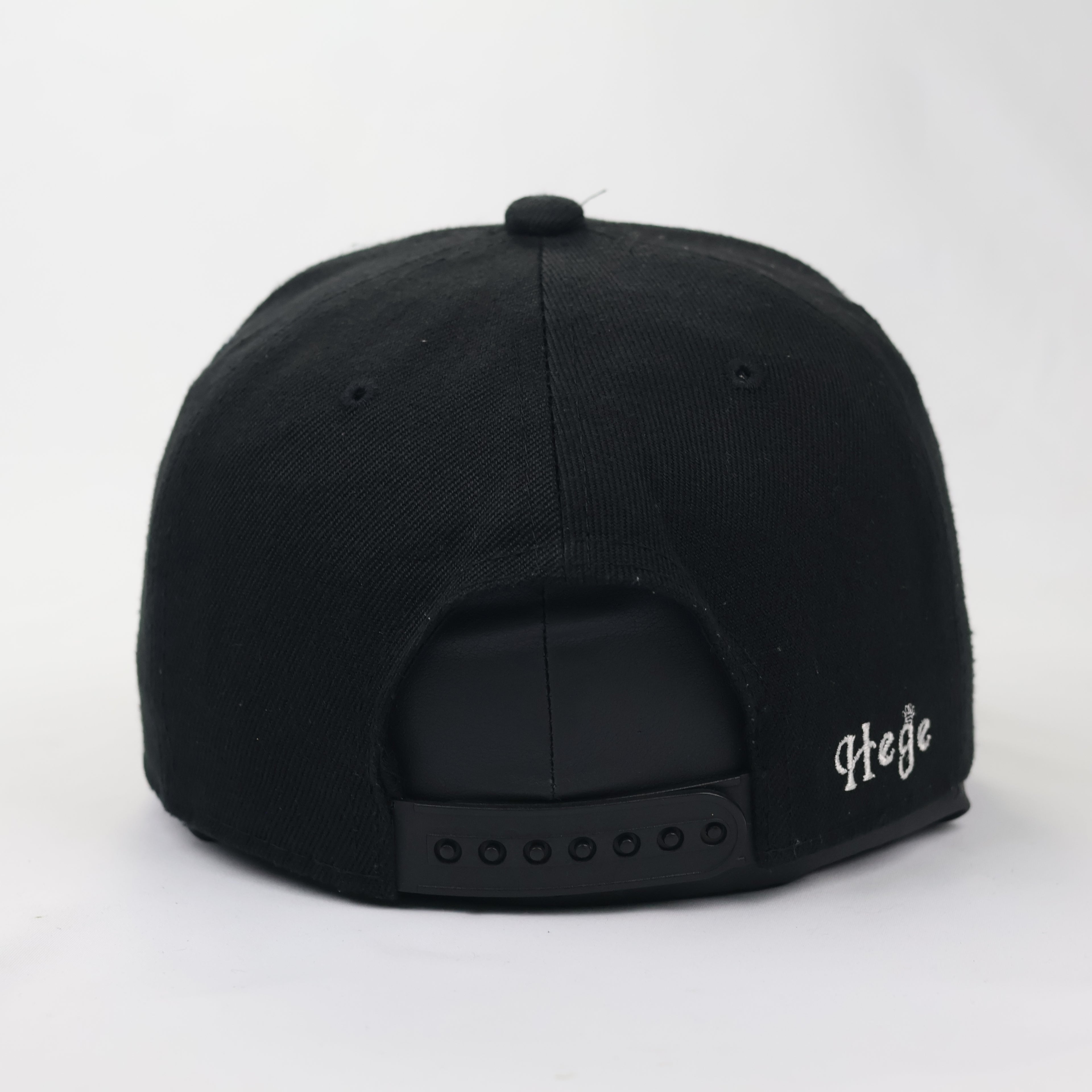 Hege by 3pello Black Streetwear Cap