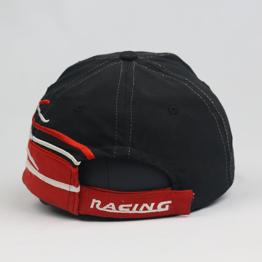 Vintage Mercedes-Benz Racing Flame Graphic Motorsport Strapback Hat