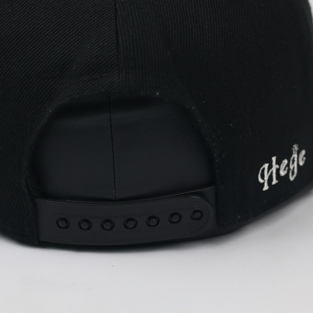 Hege by 3pello Black Streetwear Cap