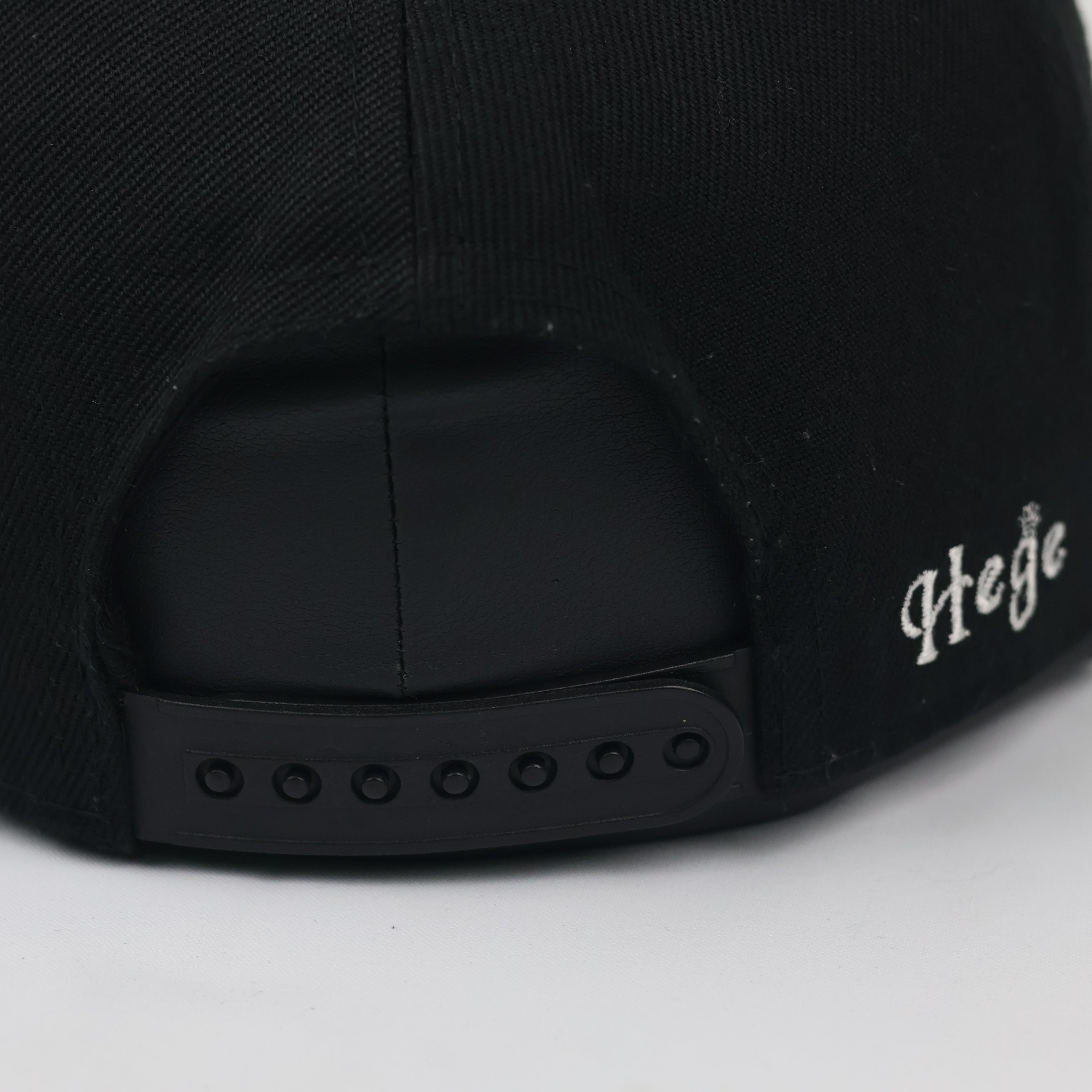 Hege by 3pello Black Streetwear Cap