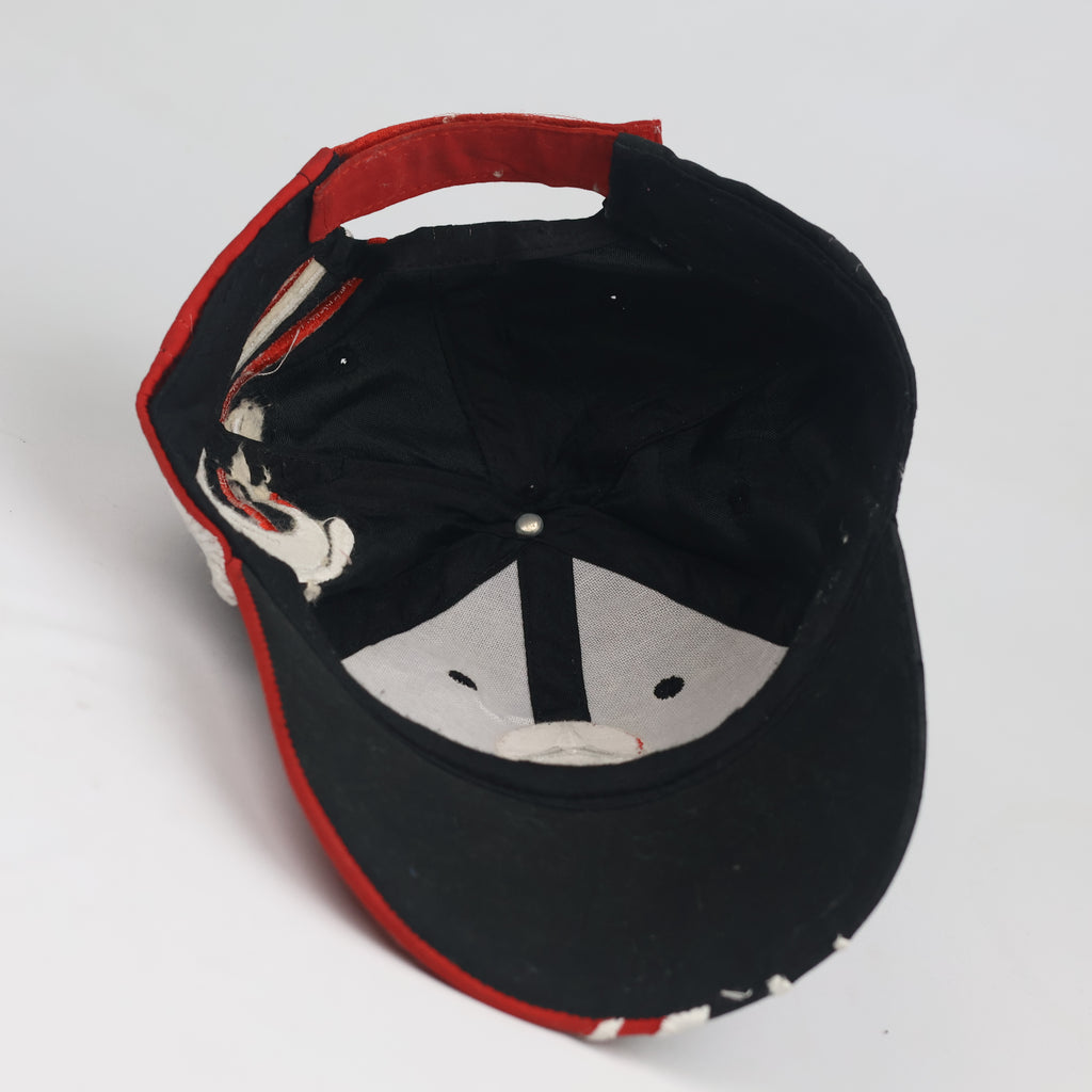 Vintage Mercedes-Benz Racing Flame Graphic Motorsport Strapback Hat