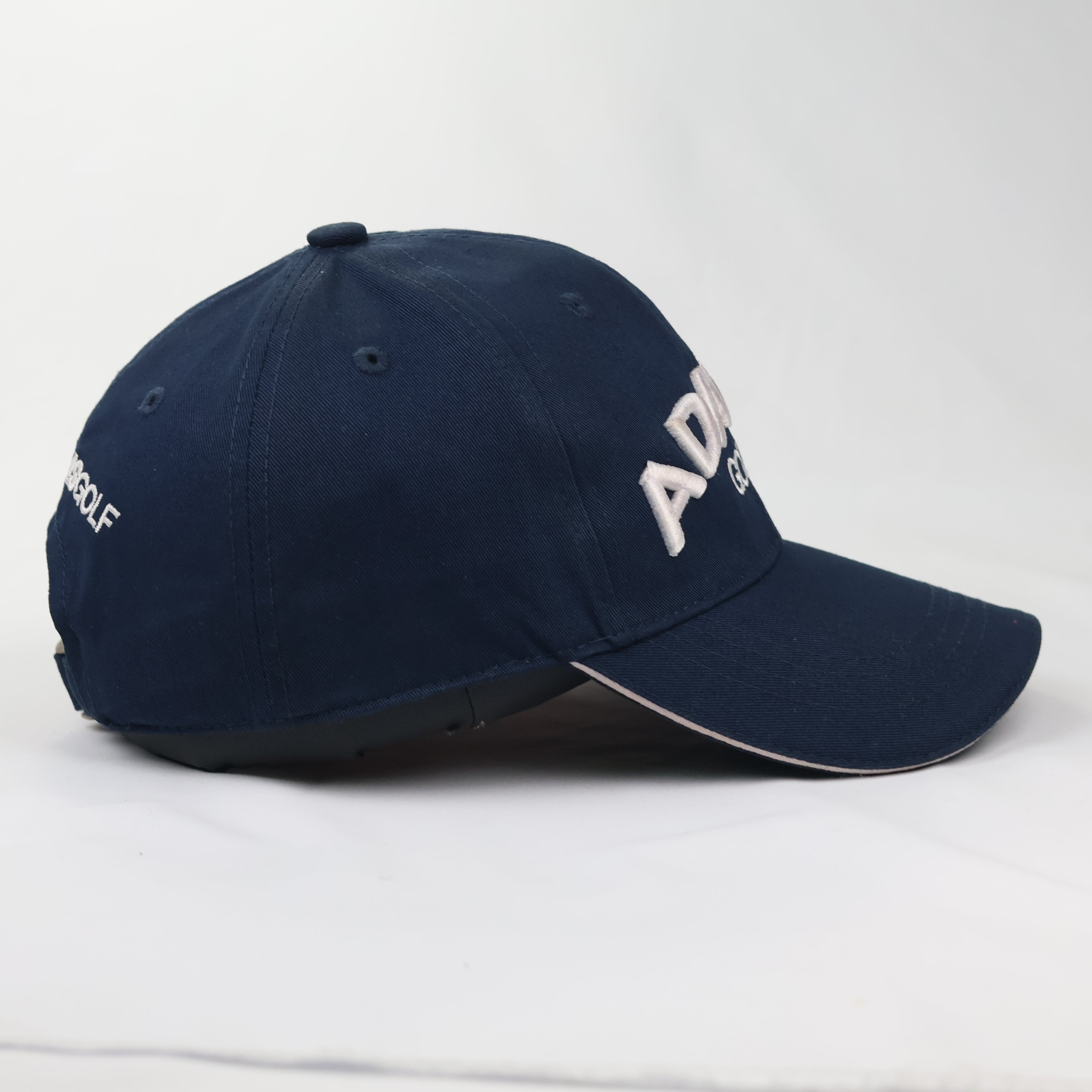 Classic Adams Golf Navy Dad Hat - Thrifted High-Quality Sportswear