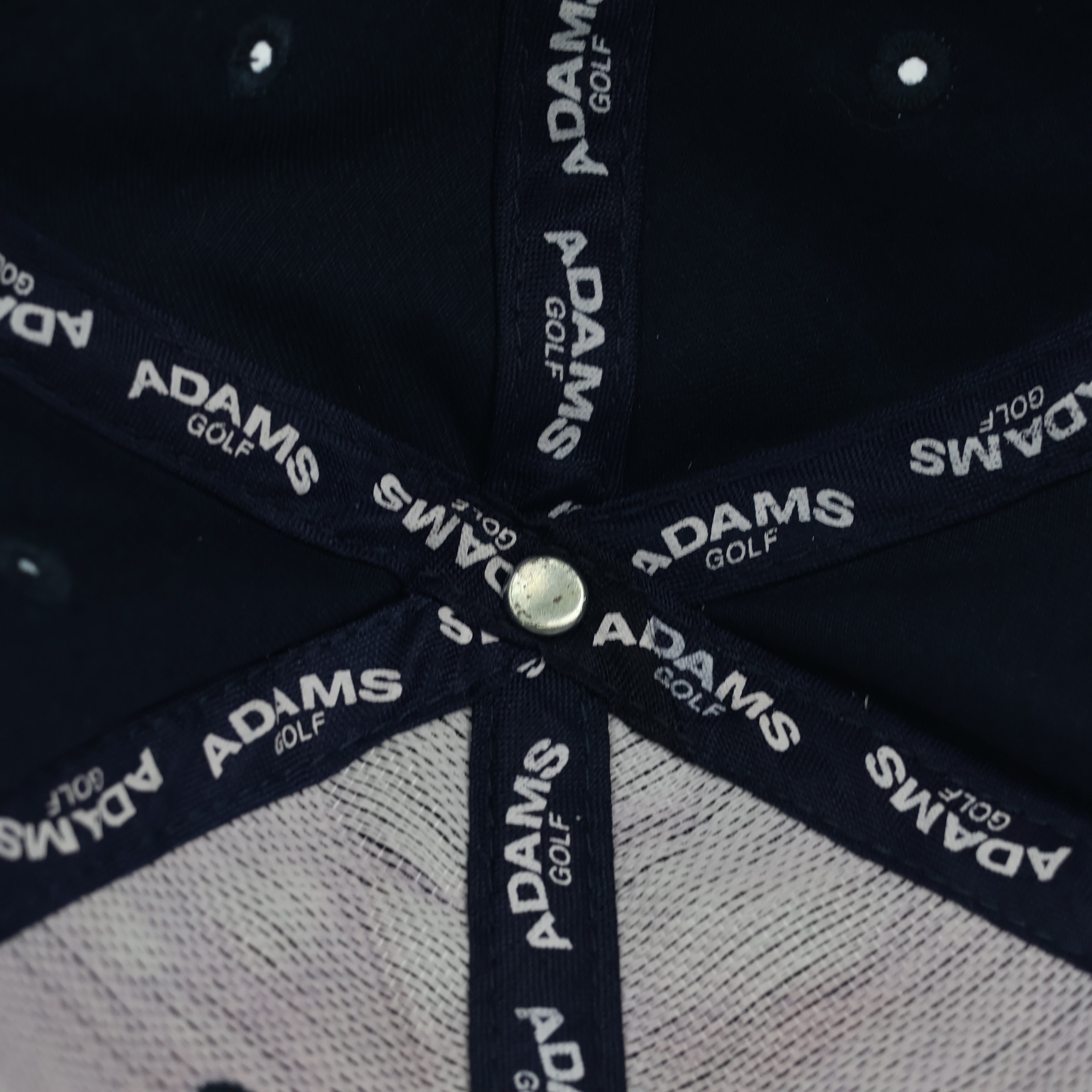 Classic Adams Golf Navy Dad Hat - Thrifted High-Quality Sportswear