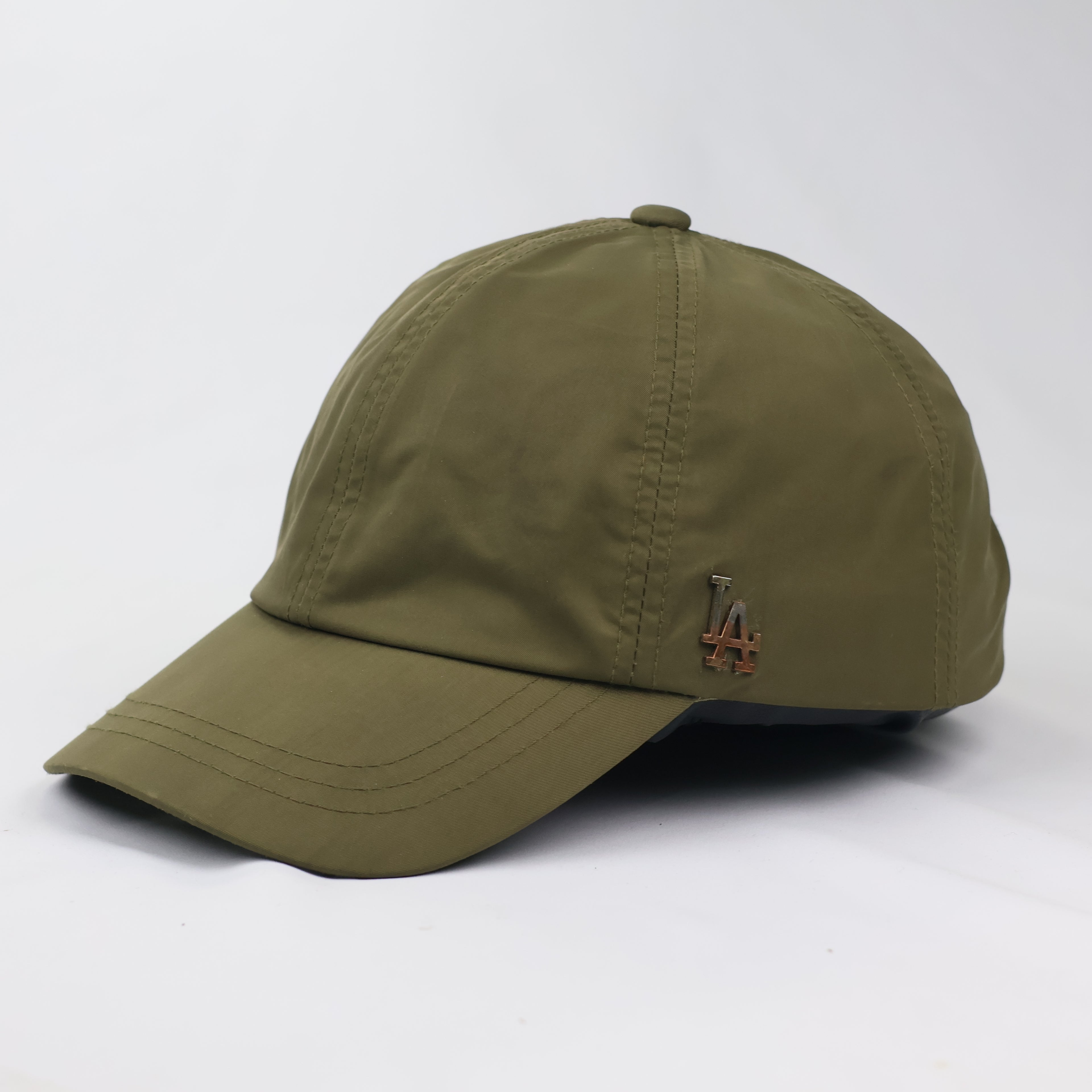 Official MLB LA Dodgers Metal Logo Thrifted Cap – Technical Lightweight Fabric