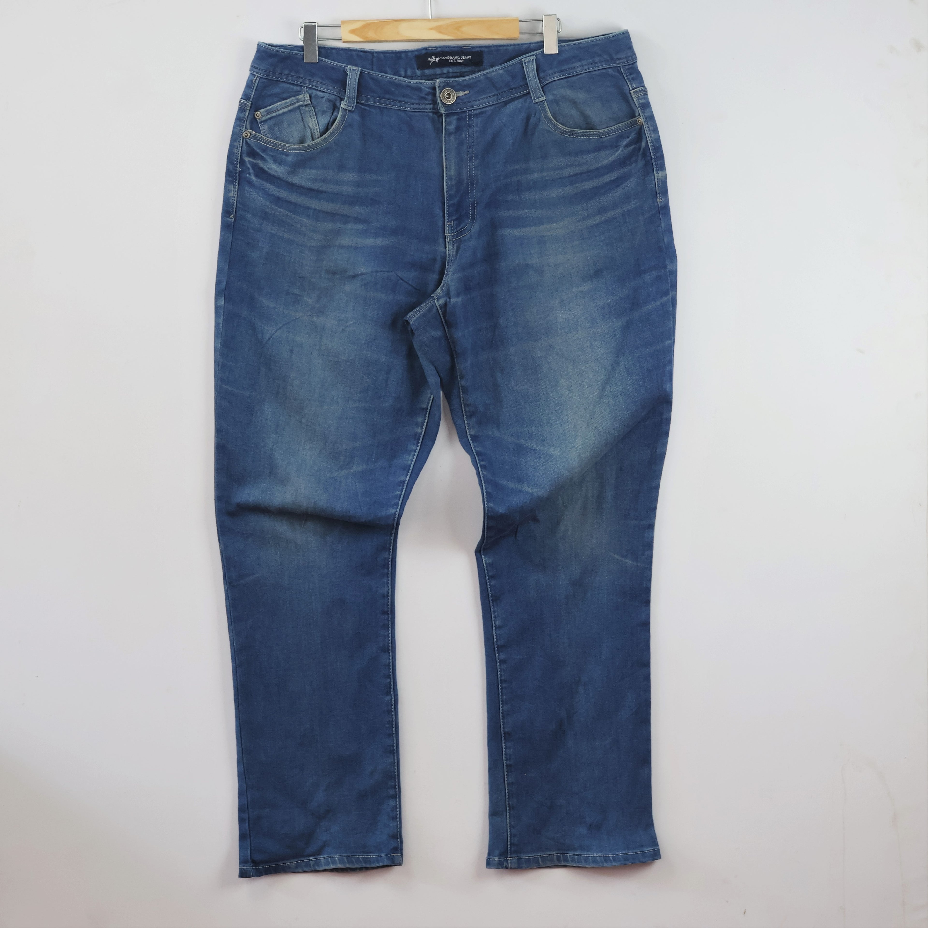 Thrifted Bangbang Jeans Est. 1961 Classic Casual Denim Pants Waist:38/ J1115