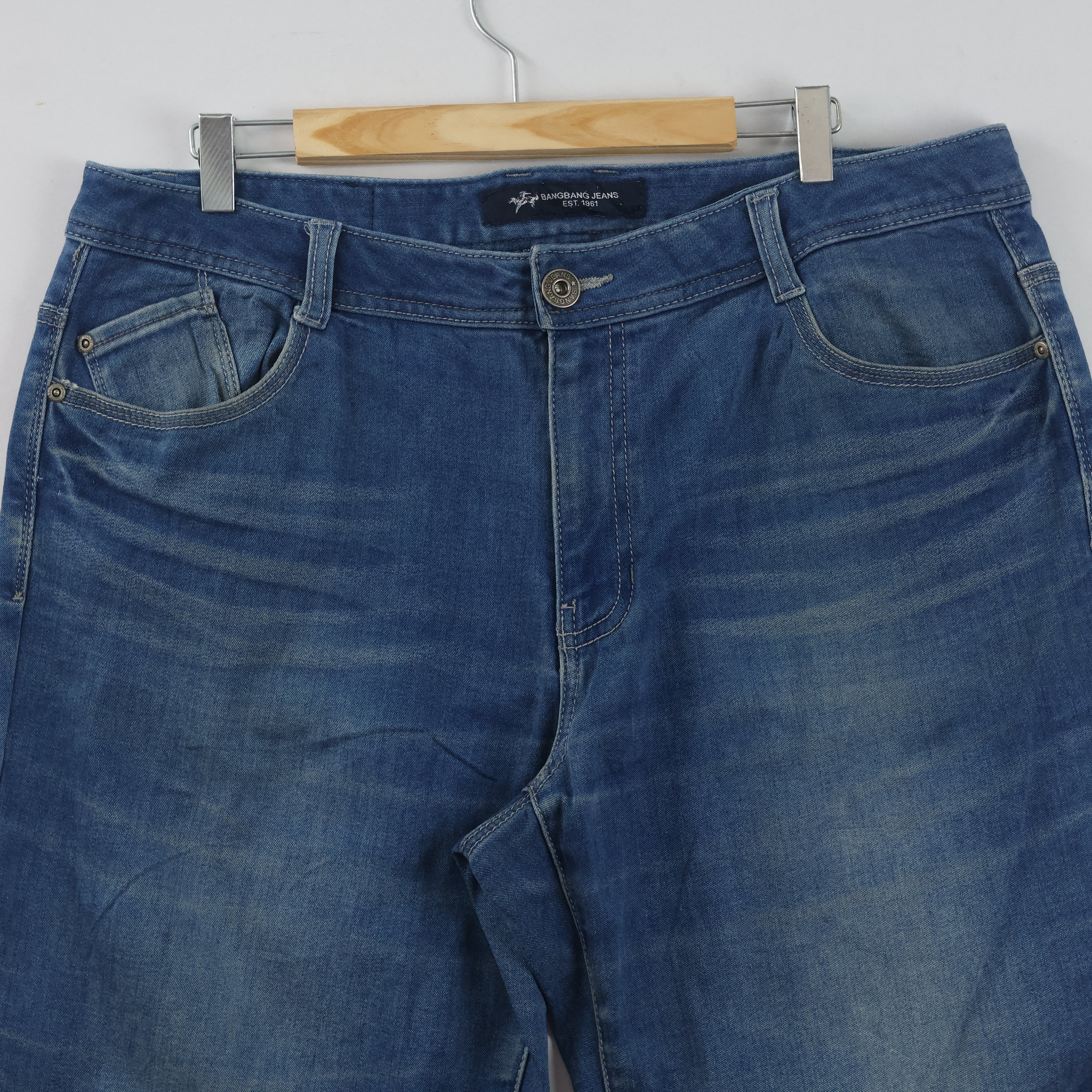 Thrifted Bangbang Jeans Est. 1961 Classic Casual Denim Pants Waist:38/ J1115