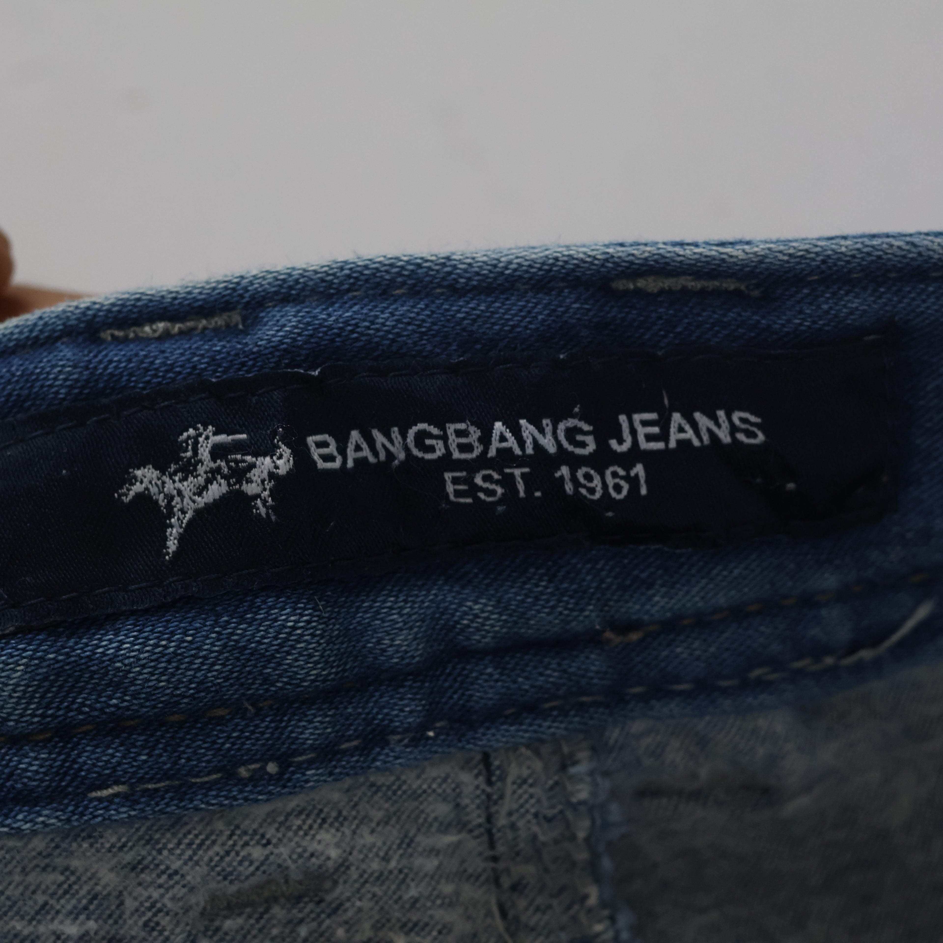 Thrifted Bangbang Jeans Est. 1961 Classic Casual Denim Pants Waist:38/ J1115