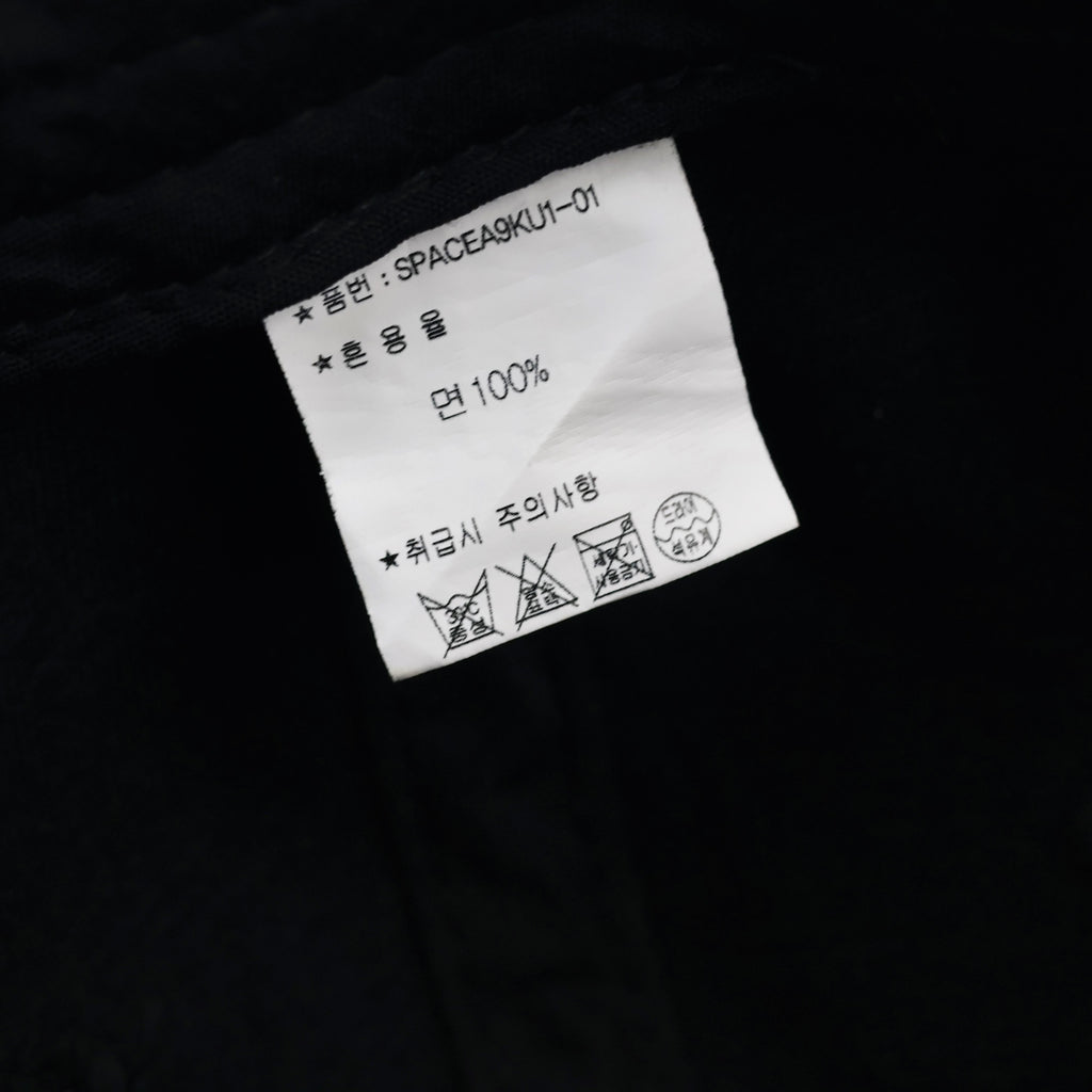 Classic Black Bear Embroidery Hat - Adjustable Cotton Cap (Size 54-56cm)