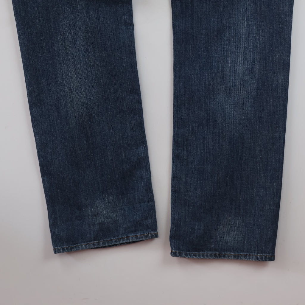 Thrifted Vintage Calvin Klein Jeans Blue Straight Leg Denim Pants Waist:36/ J1117