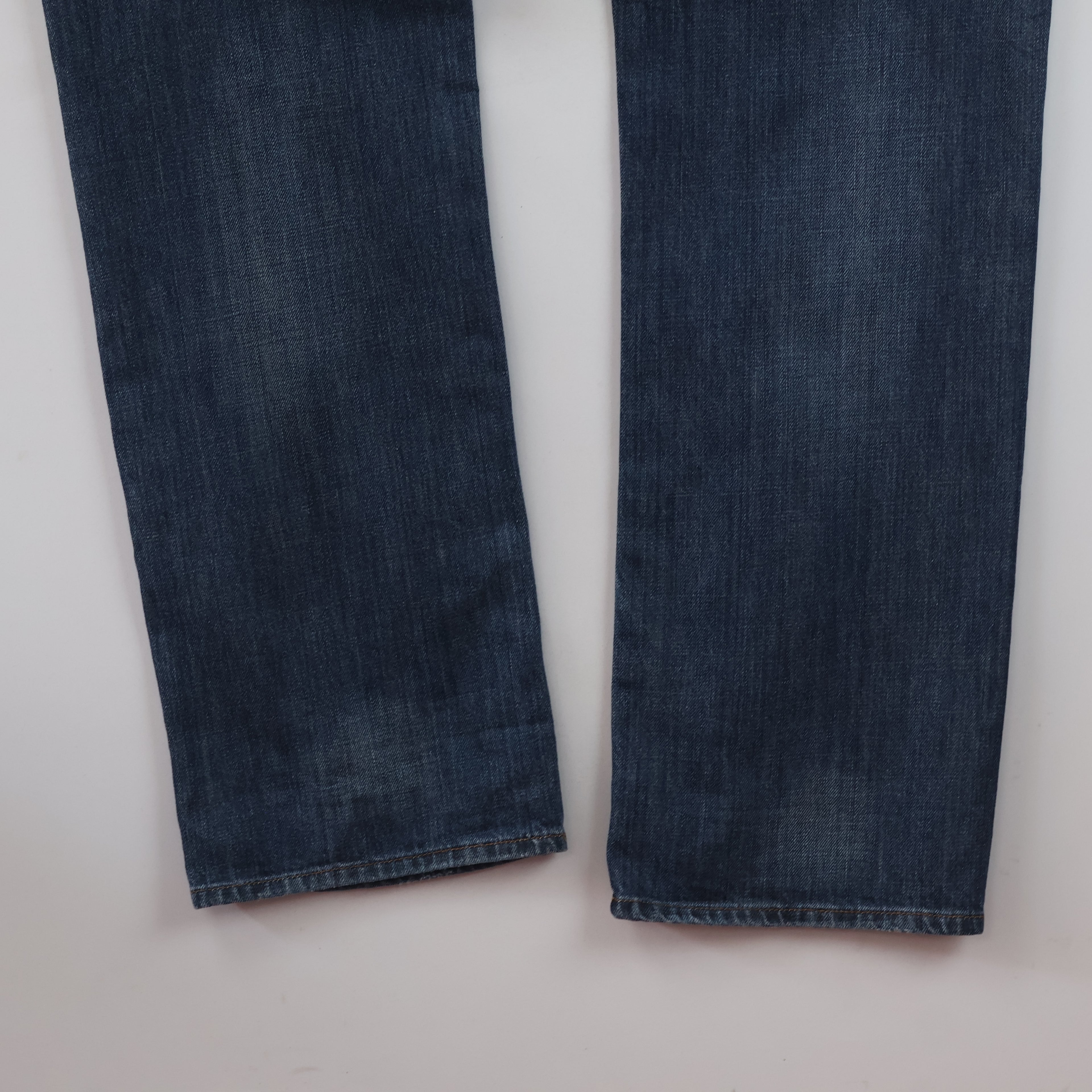 Thrifted Vintage Calvin Klein Jeans Blue Straight Leg Denim Pants Waist:36/ J1117
