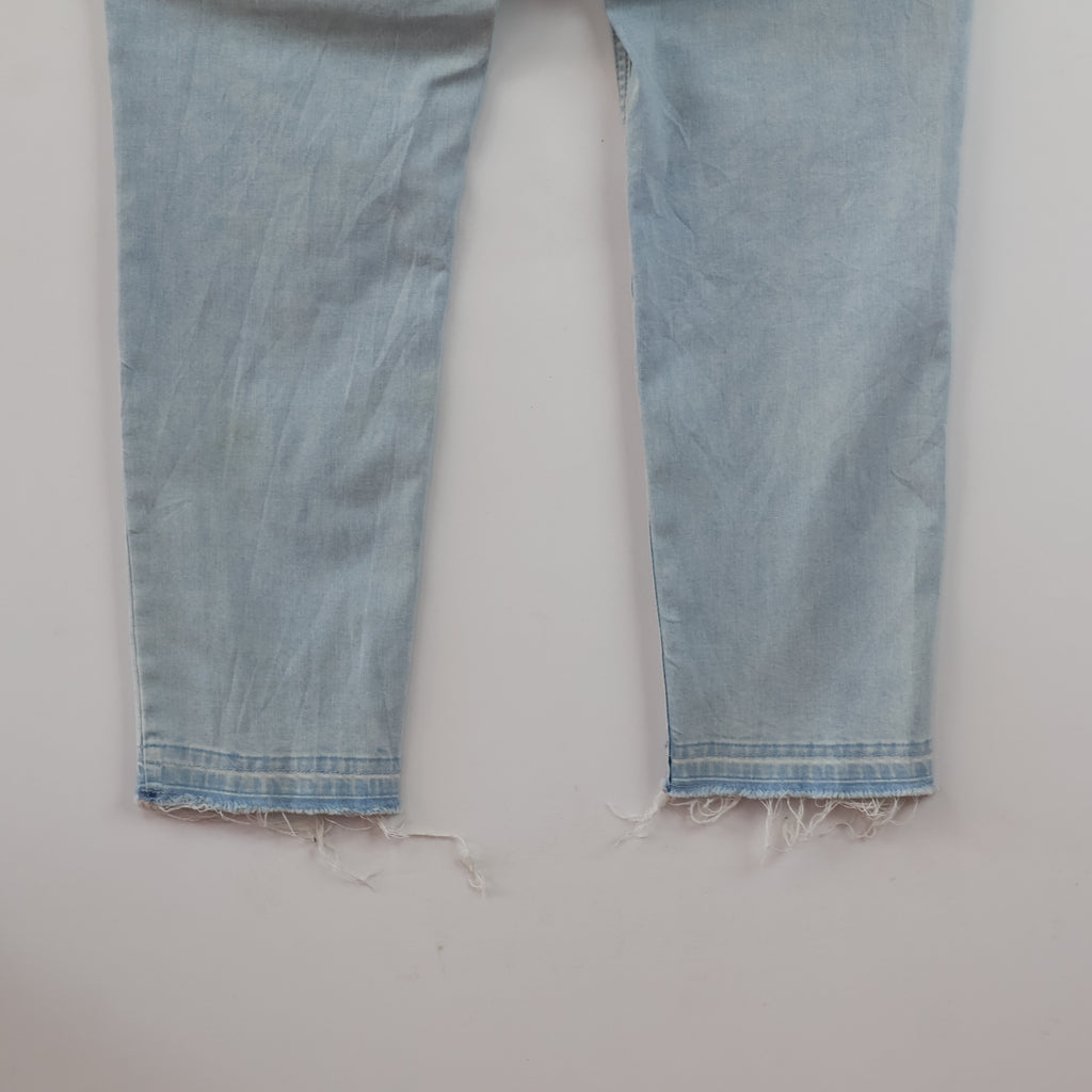 TNGT Light Wash Straight Leg Denim Pants Waist:32/ J1120