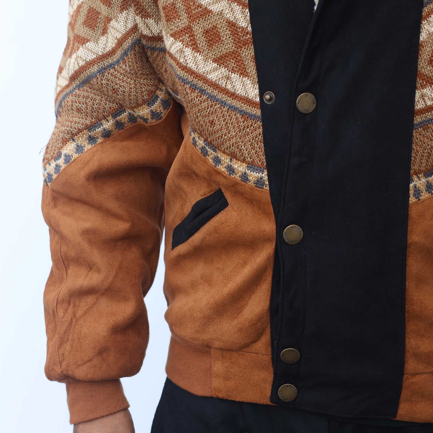 Authentic GHANDA Vintage Thrifted Outerwear - American Casual Style