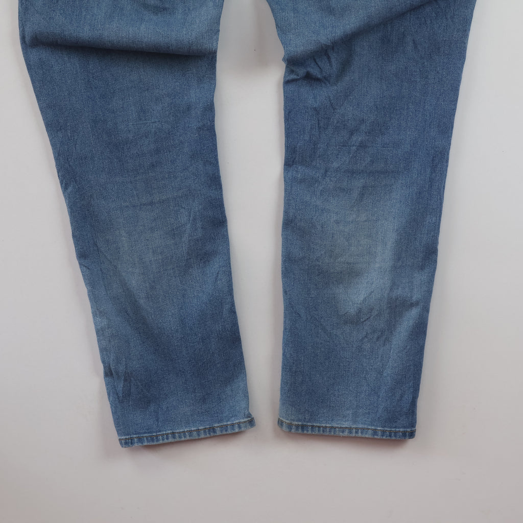 Kenneth Cole New York Light Wash Straight Leg Denim Waist:32/ J1119