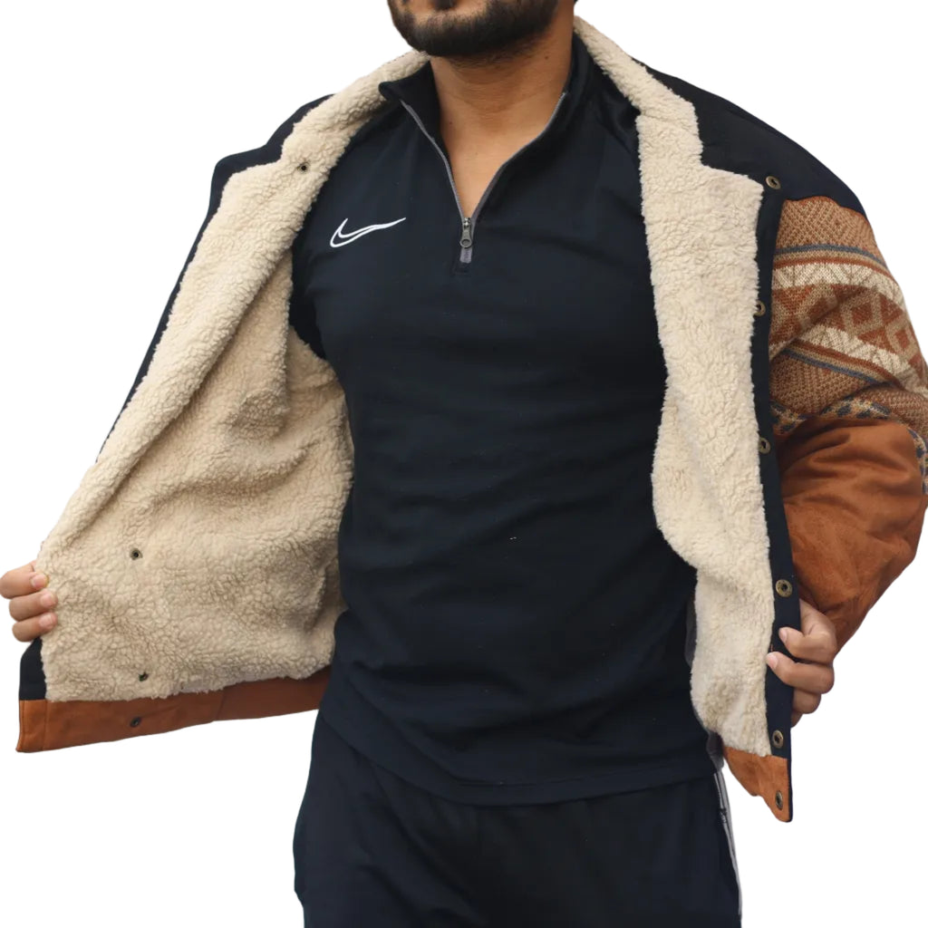 Authentic GHANDA Vintage Thrifted Outerwear - American Casual Style