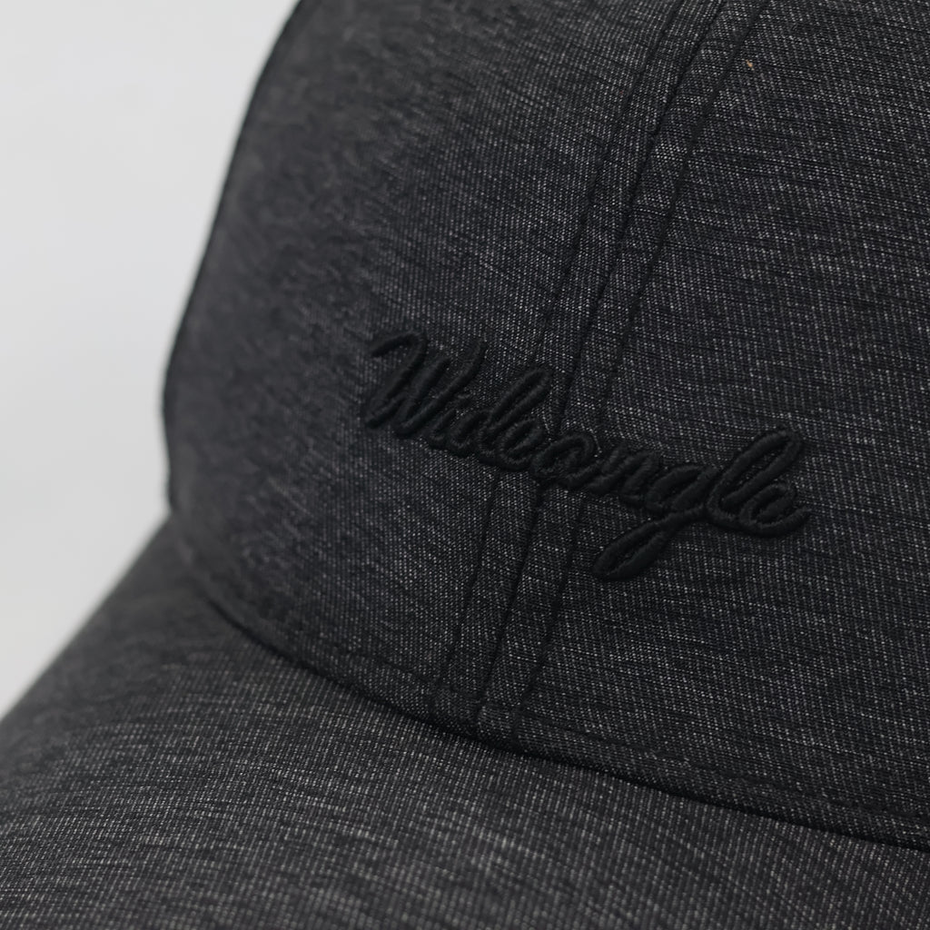 Premium Technical Mesh Snapback - Wide Angle Embroidered Logo - 58cm