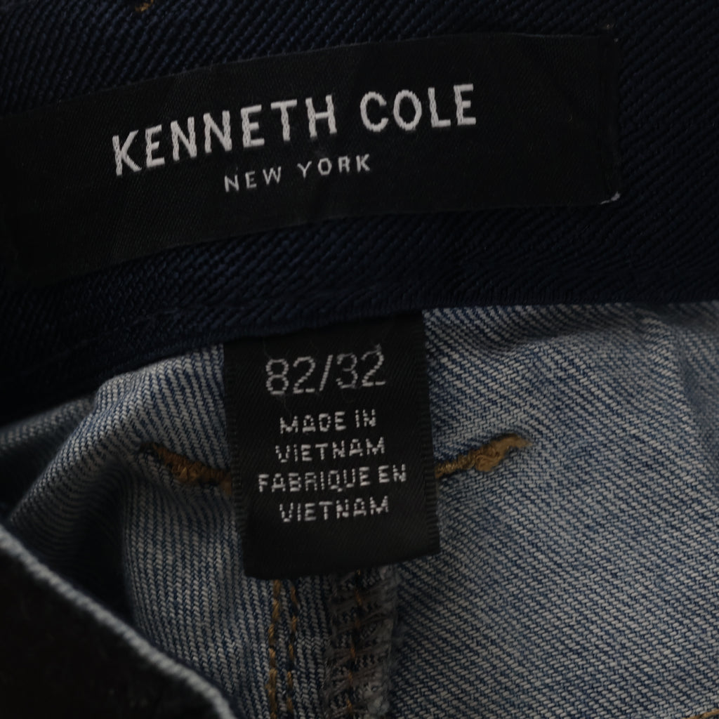 Kenneth Cole New York Light Wash Straight Leg Denim Waist:32/ J1119