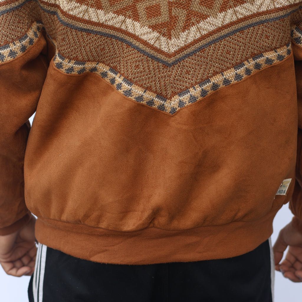Authentic GHANDA Vintage Thrifted Outerwear - American Casual Style