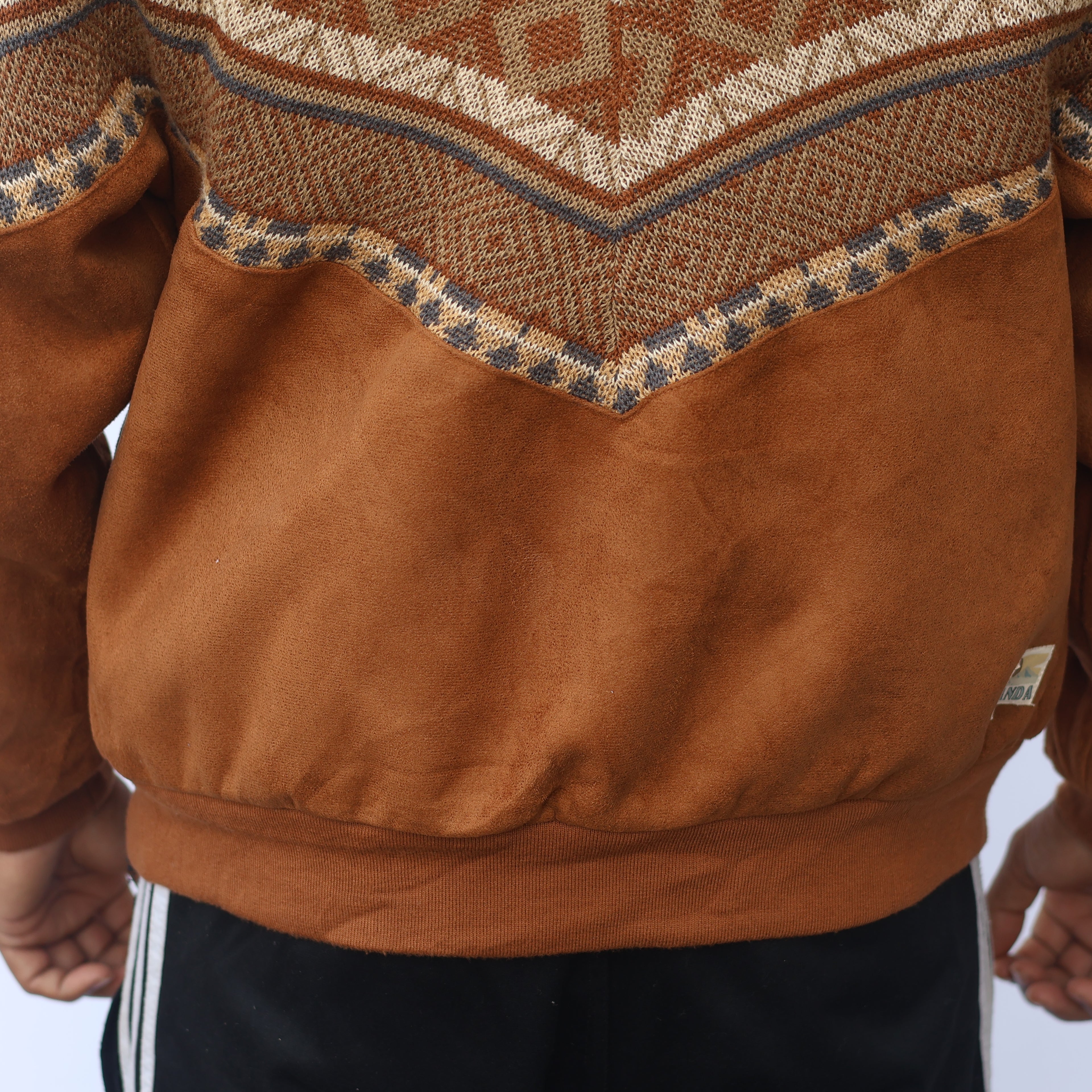 Authentic GHANDA Vintage Thrifted Outerwear - American Casual Style