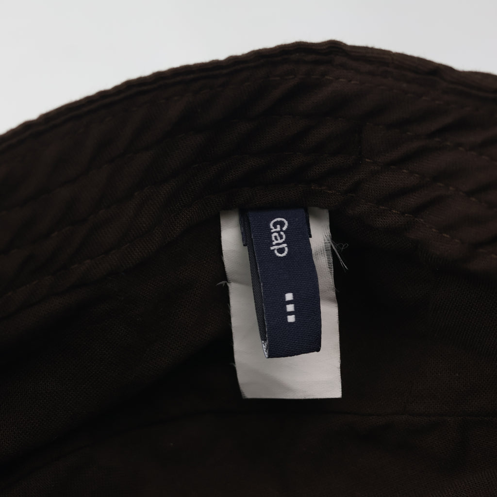 Gap Vintage Brown Cotton Flat Thrifted Cap - Classic Ivy Newsboy Hat - Size 57cm
