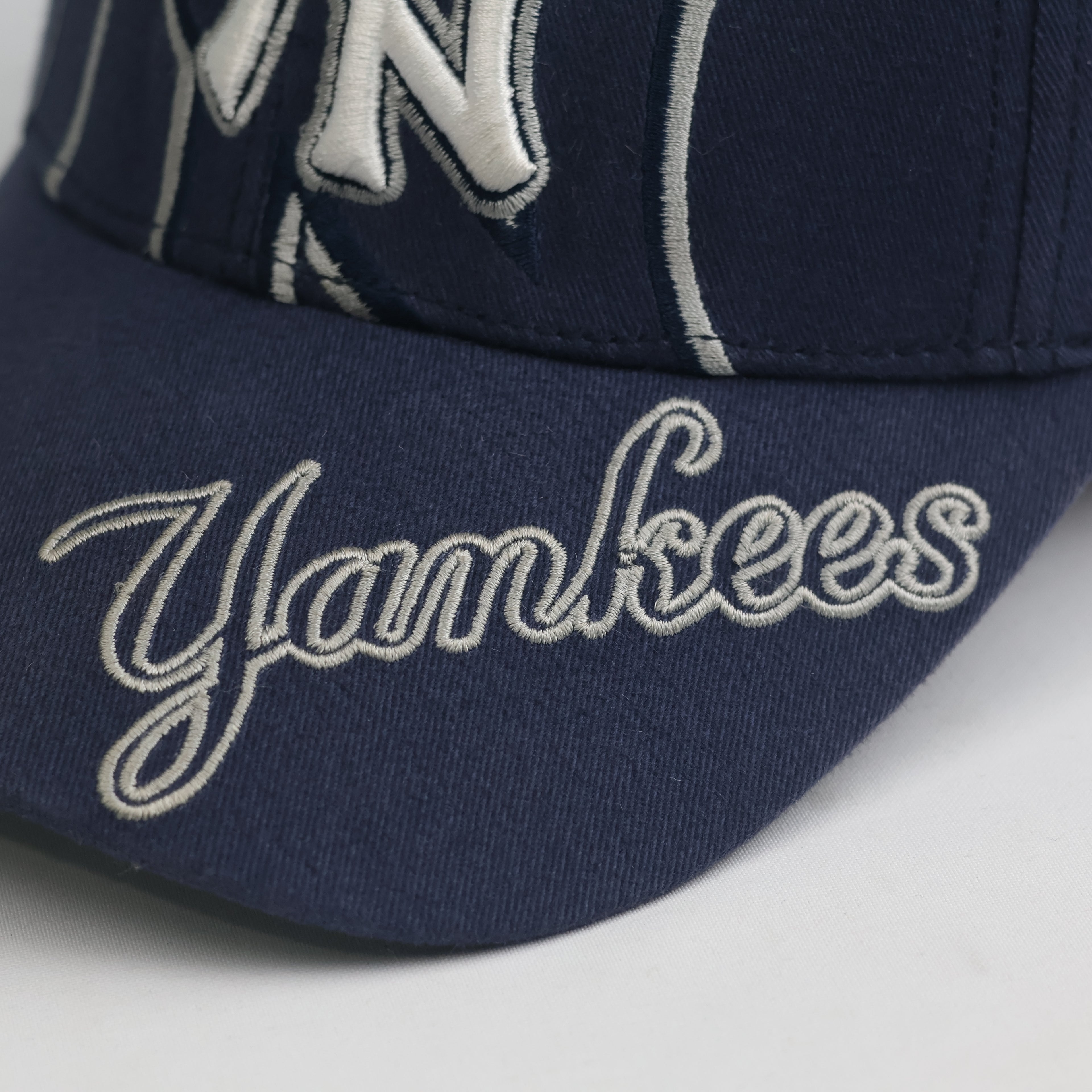 Thrifted Vintage New York Yankees Big Logo Navy Cap | Thrifted Dad Hat