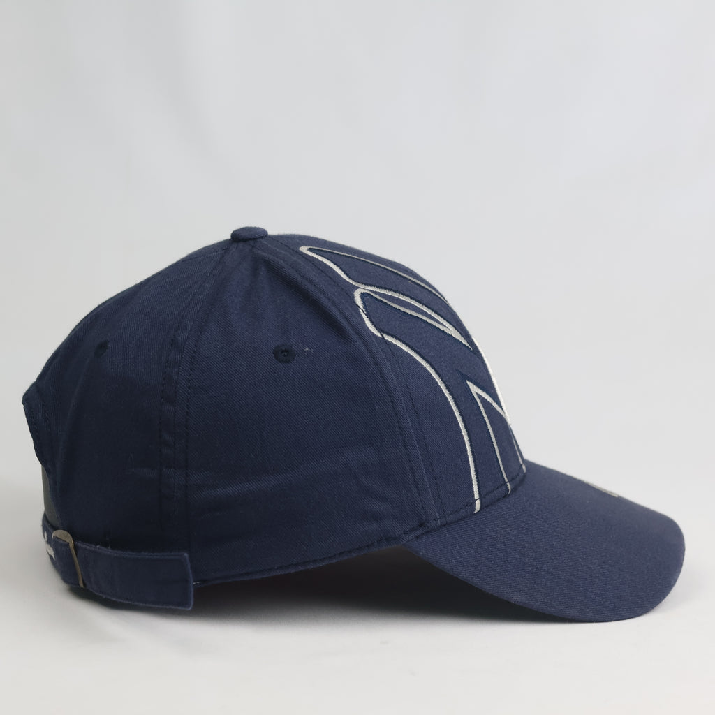 Thrifted Vintage New York Yankees Big Logo Navy Cap | Thrifted Dad Hat