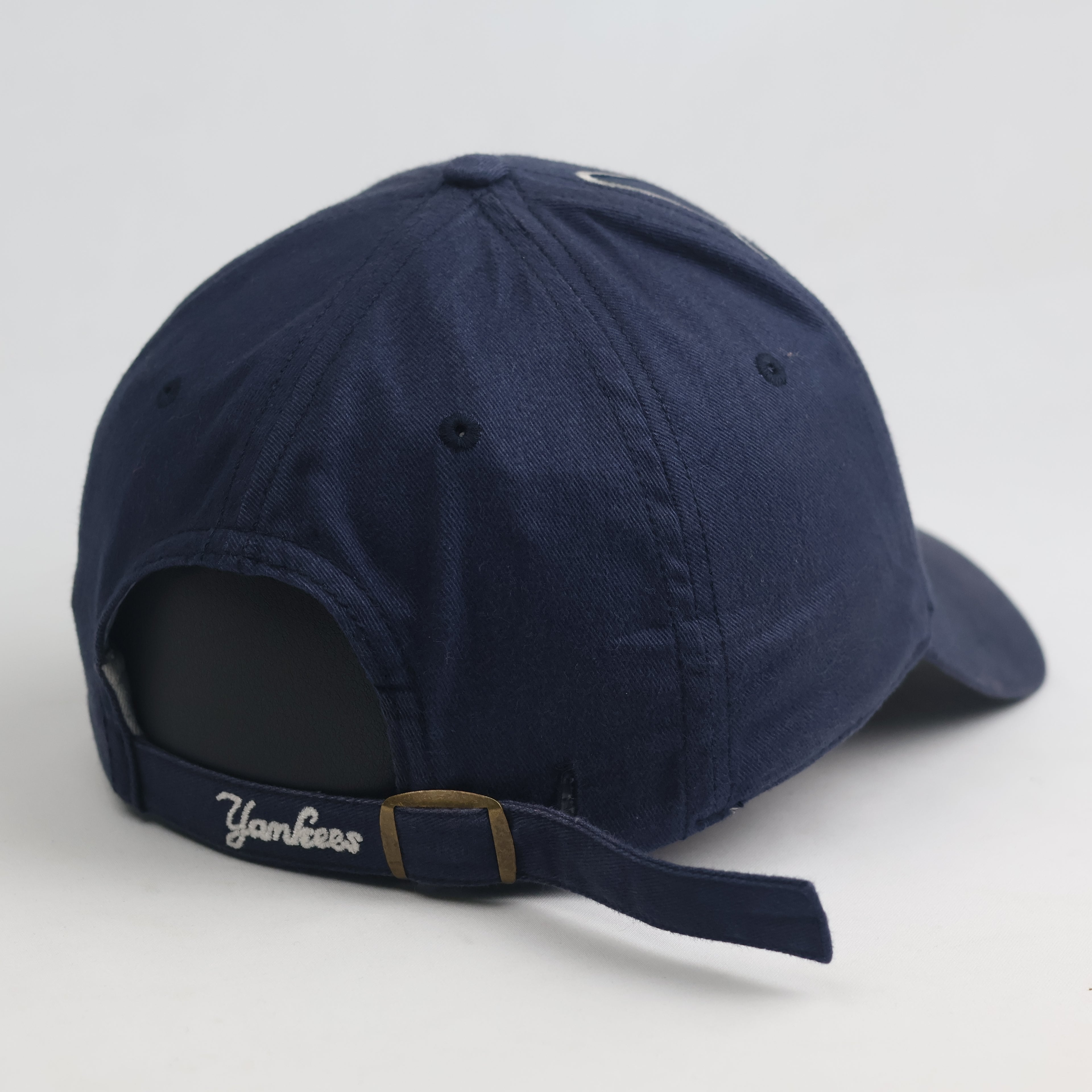 Thrifted Vintage New York Yankees Big Logo Navy Cap | Thrifted Dad Hat