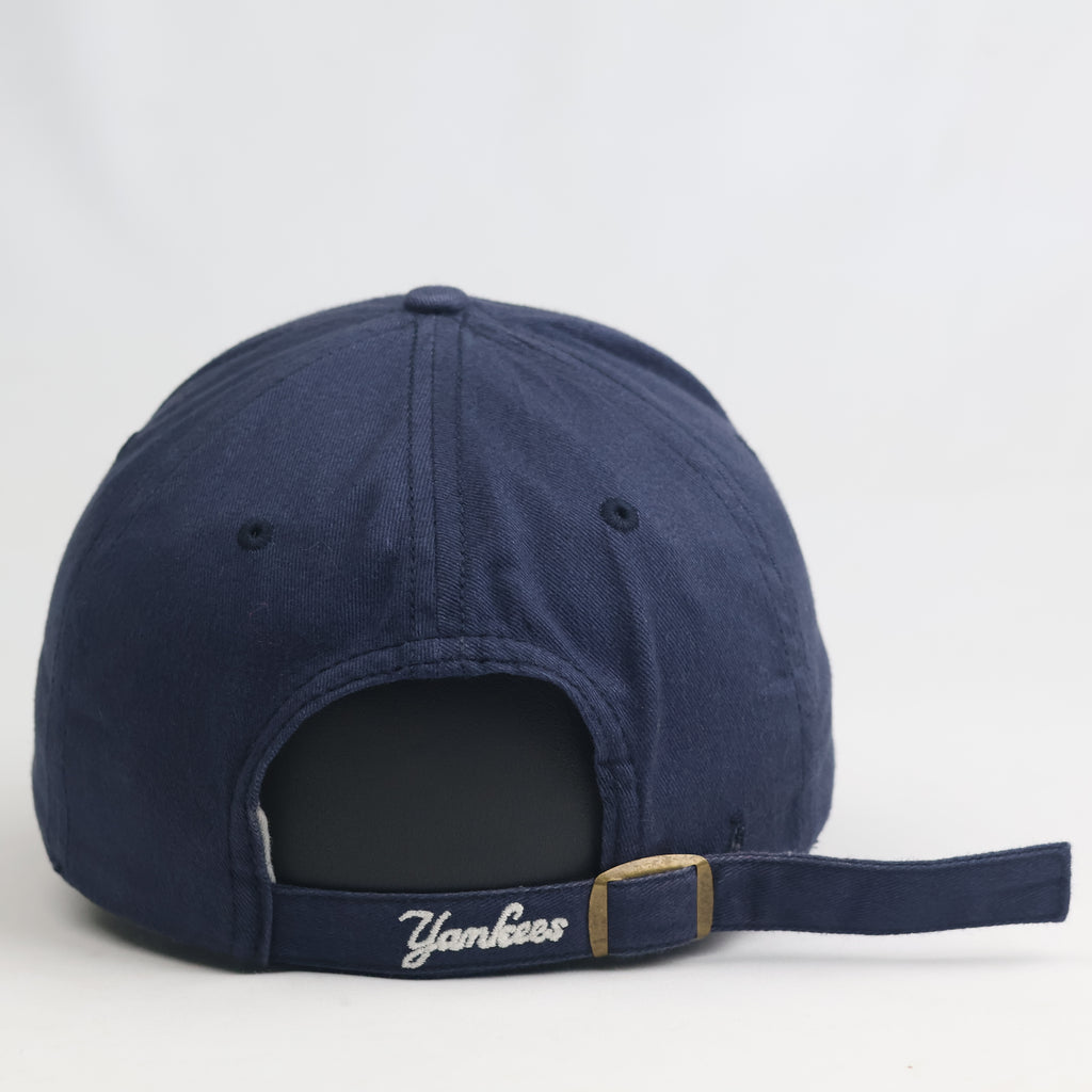 Thrifted Vintage New York Yankees Big Logo Navy Cap | Thrifted Dad Hat