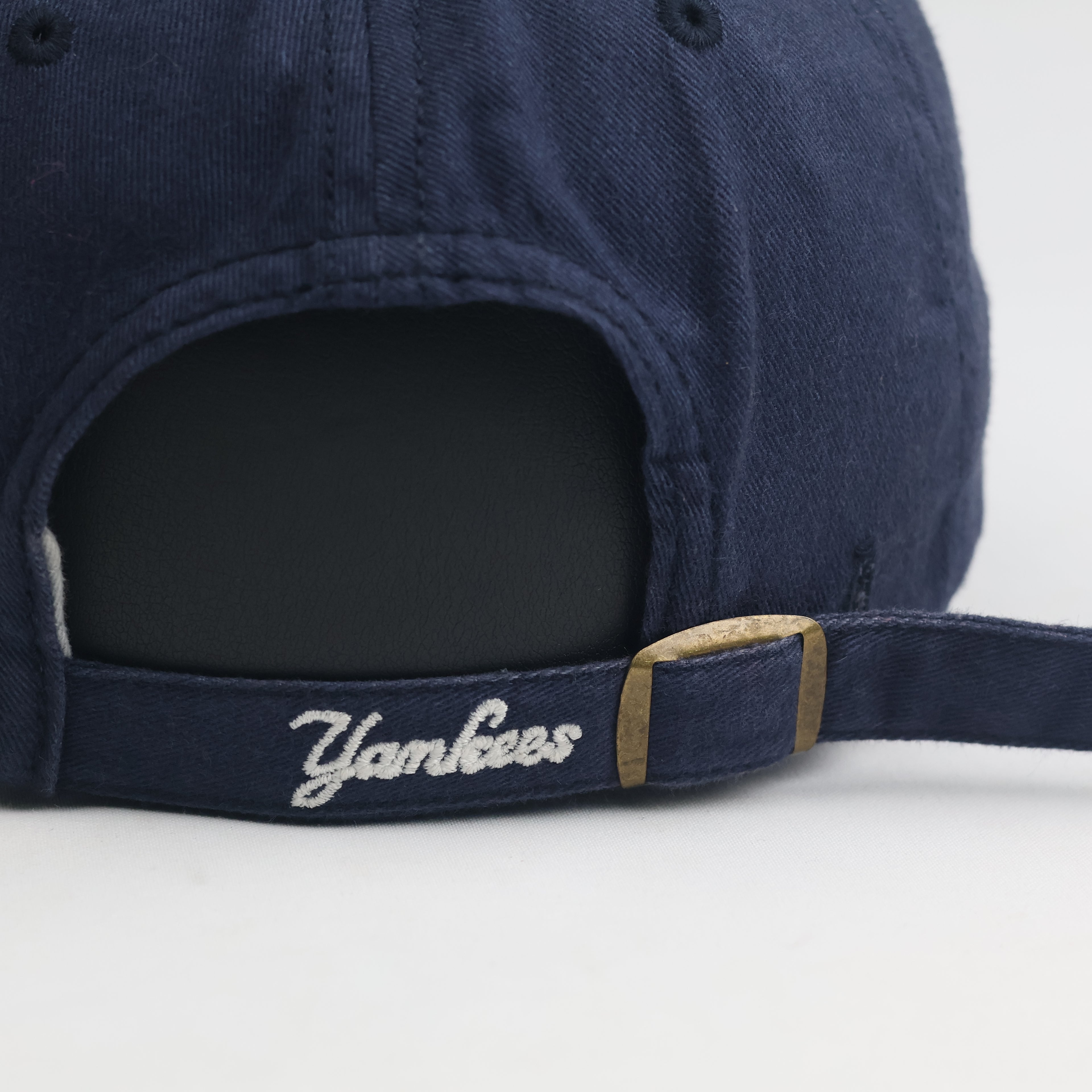Thrifted Vintage New York Yankees Big Logo Navy Cap | Thrifted Dad Hat