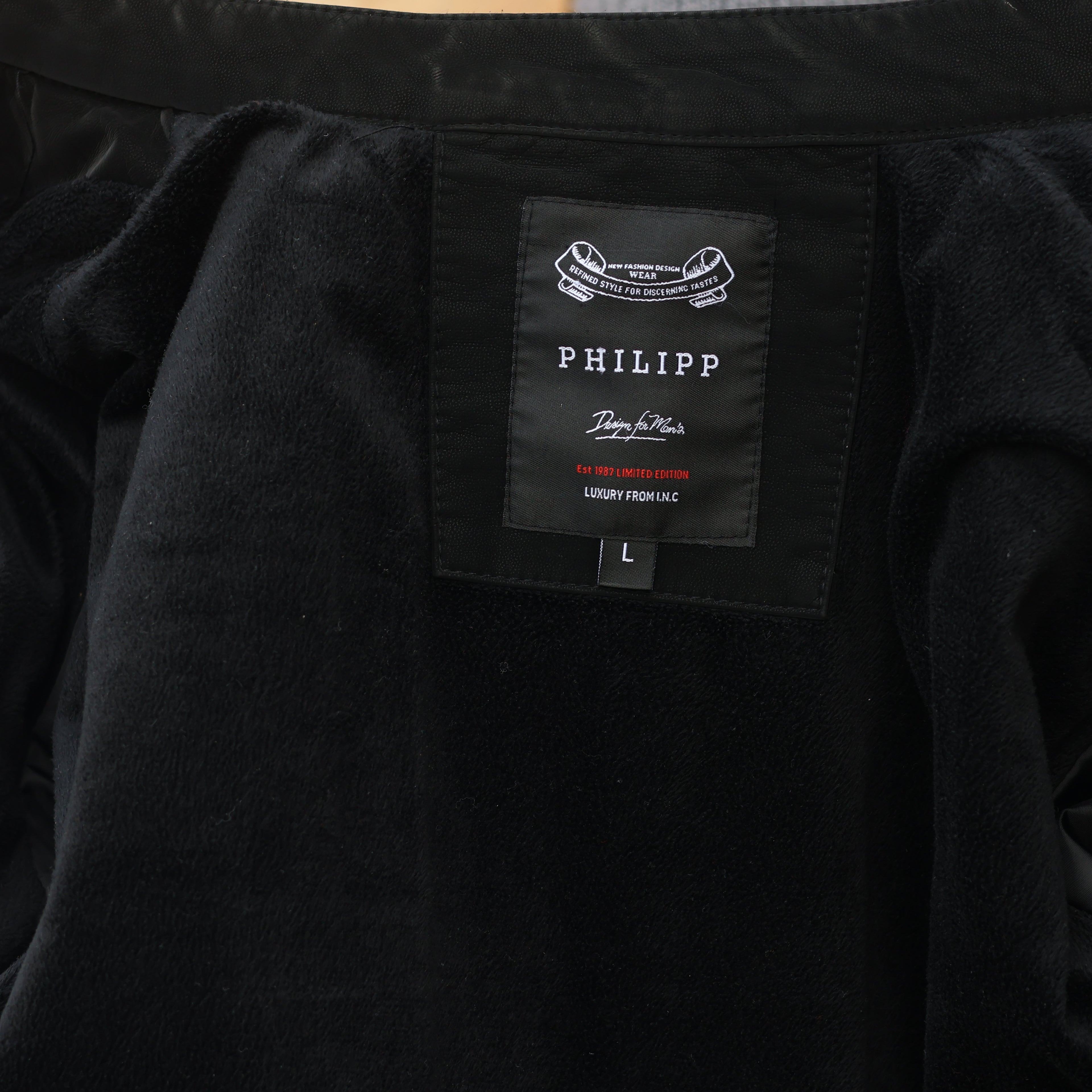 PHILIPP Men's Limited Edition 1987 L-Size Jacket - Premium Jacket