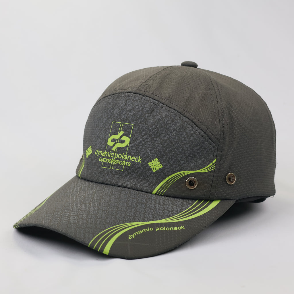 Dynamic Poloneck "Outdoor Sports" Technical Cap - 57-59cm - Thrifted Rare