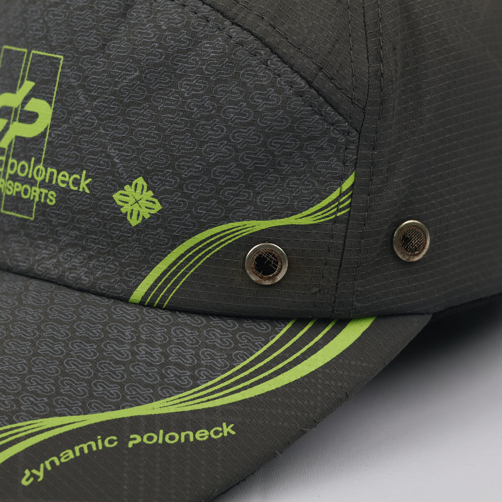 Dynamic Poloneck "Outdoor Sports" Technical Cap - 57-59cm - Thrifted Rare