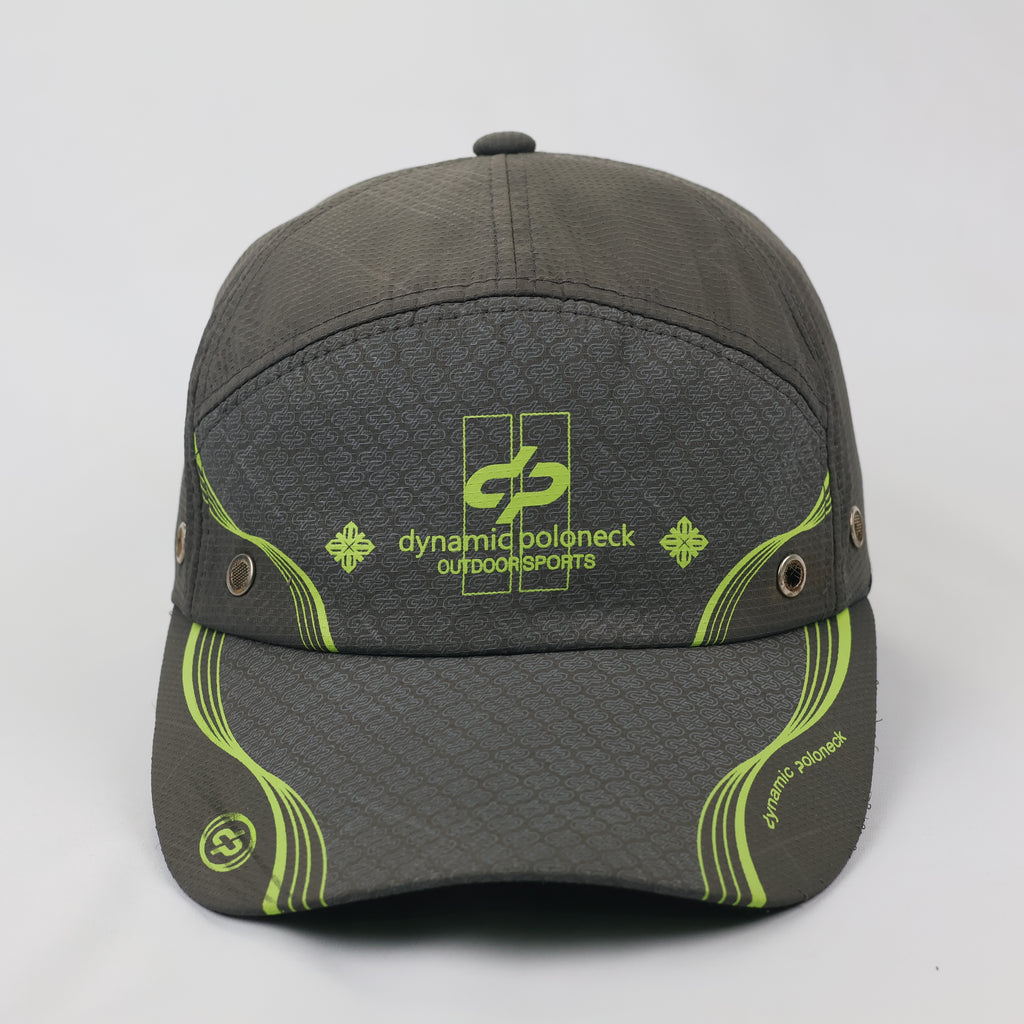 Dynamic Poloneck "Outdoor Sports" Technical Cap - 57-59cm - Thrifted Rare
