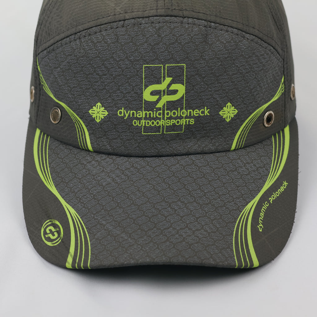 Dynamic Poloneck "Outdoor Sports" Technical Cap - 57-59cm - Thrifted Rare