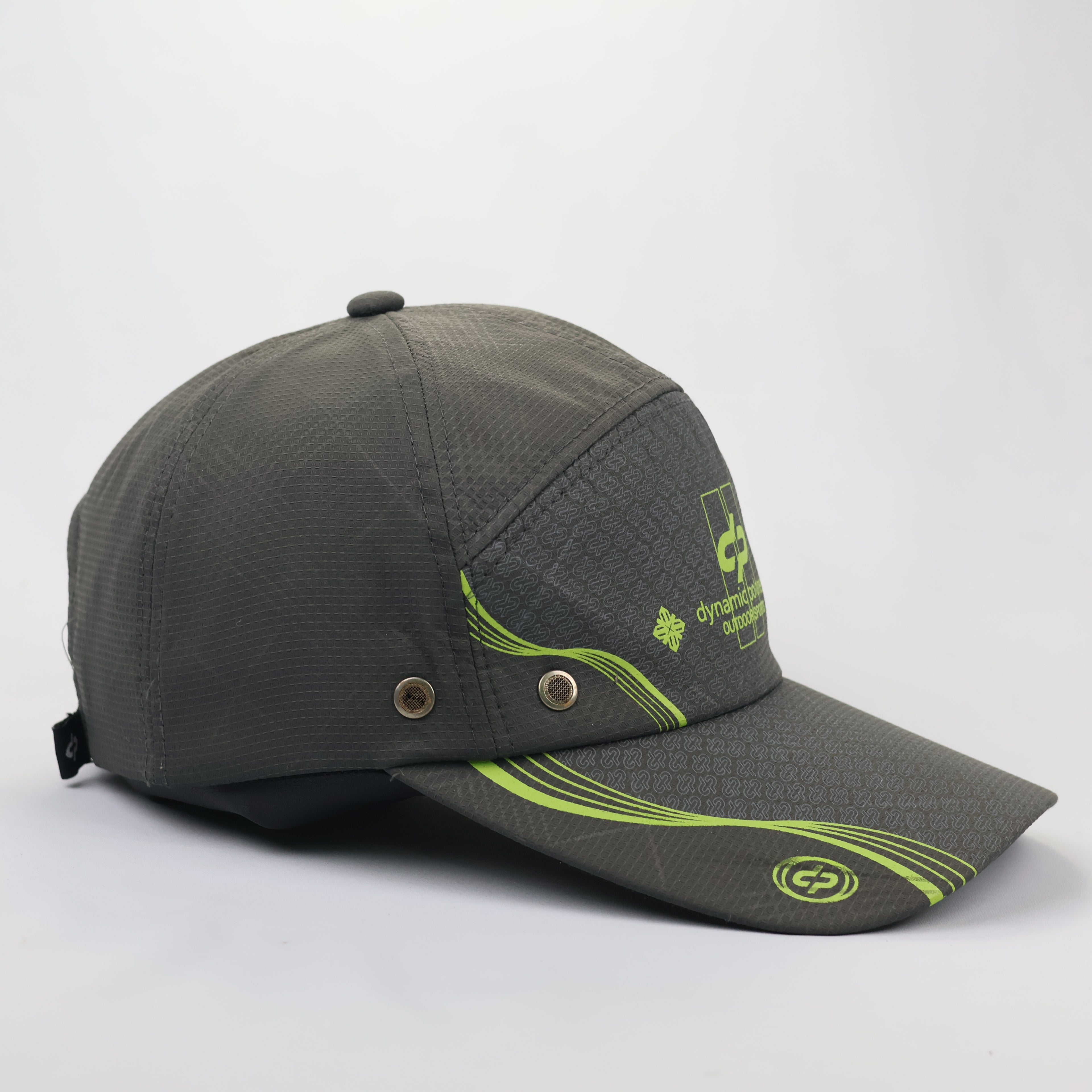 Dynamic Poloneck "Outdoor Sports" Technical Cap - 57-59cm - Thrifted Rare