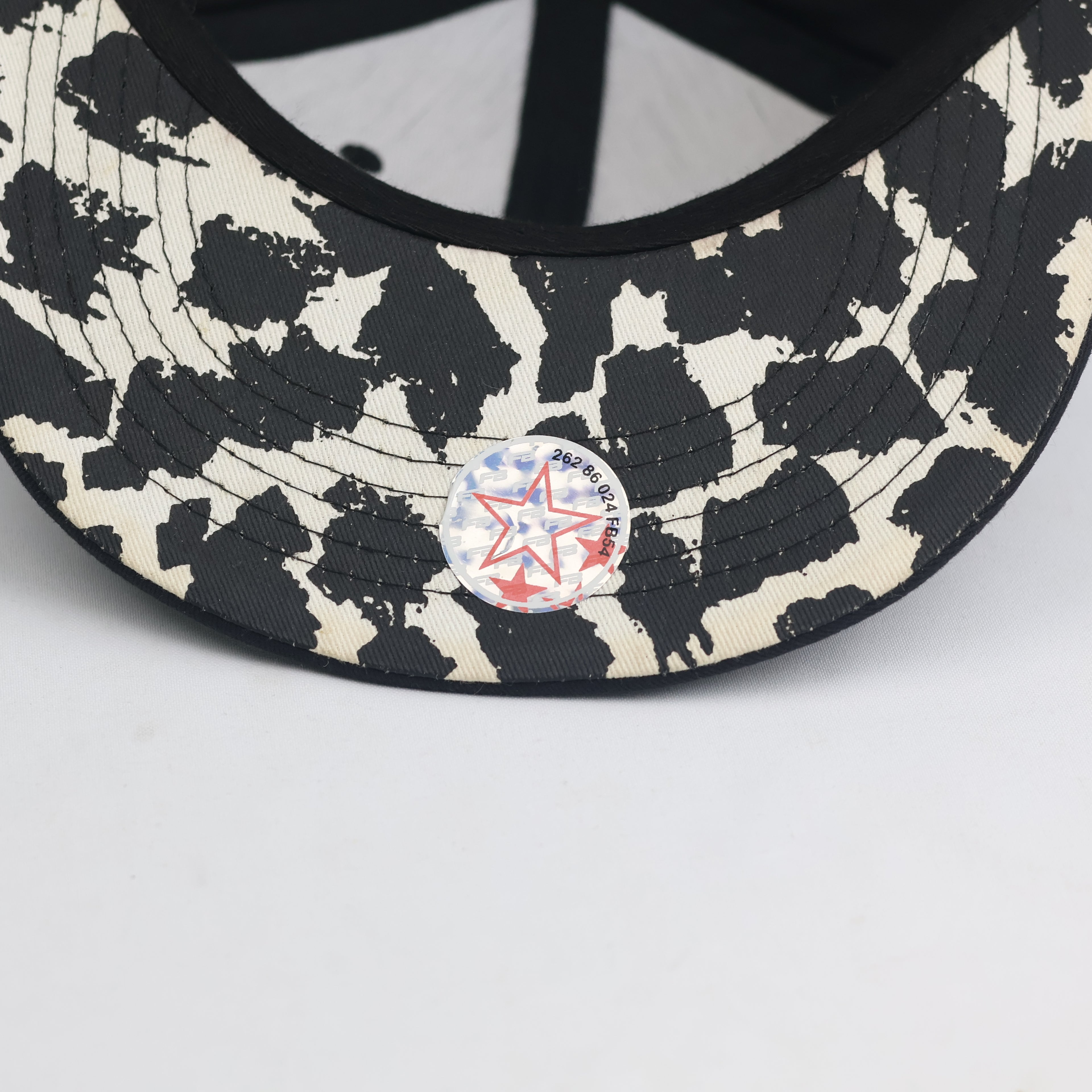 Thrifted "HEY!" Statement Black Snapback Cap | Streetwear Flat Brim Hat