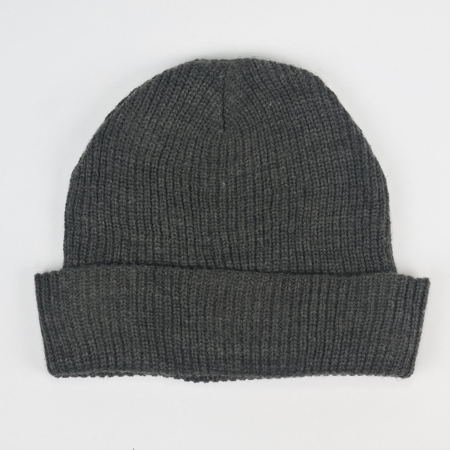 Timberland Men`s Heat Retention Watch Cap Knit Thrifted Beanie with Leather Patch