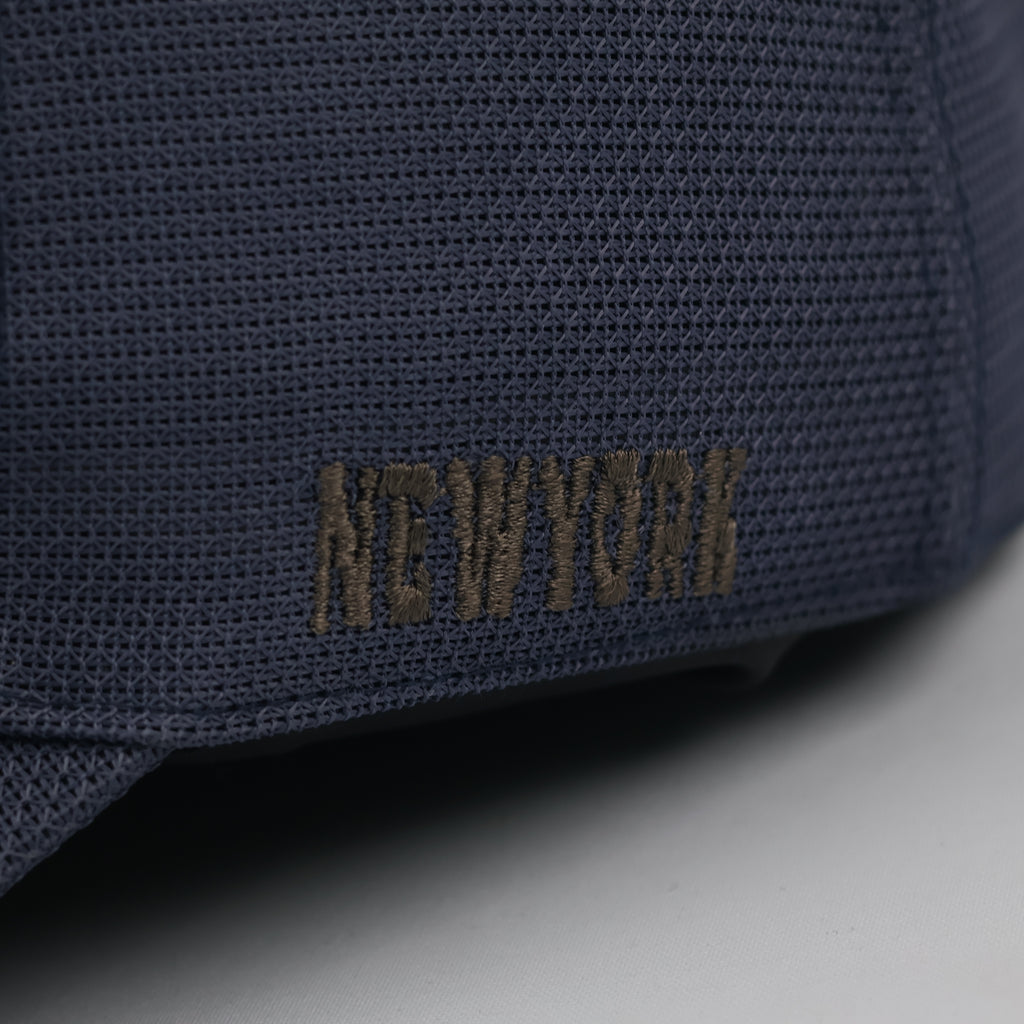 A. Kurtz "Classic 1956" Baseball Hat - Navy Micro-Mesh - Urban Thrifted Streetwear