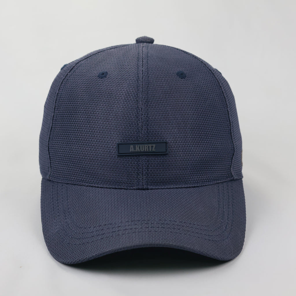 A. Kurtz "Classic 1956" Baseball Hat - Navy Micro-Mesh - Urban Thrifted Streetwear
