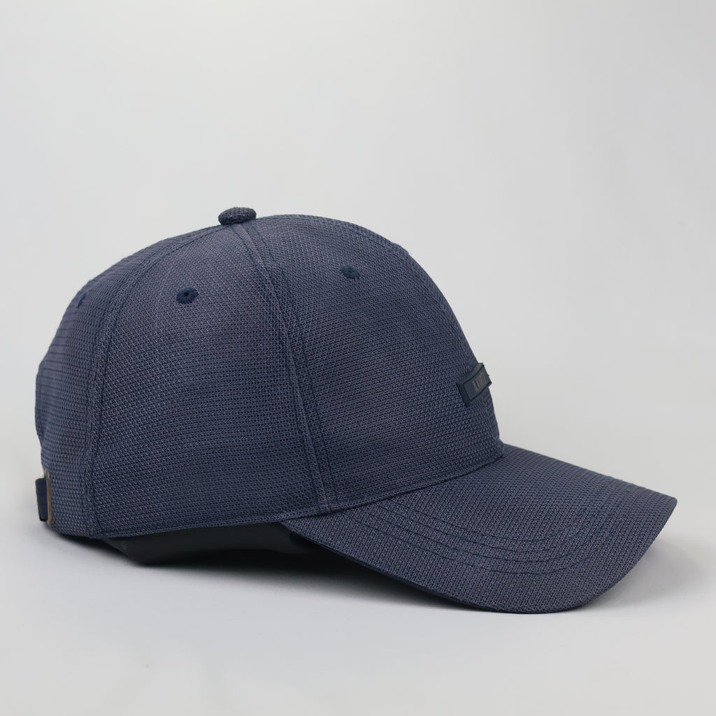 A. Kurtz "Classic 1956" Baseball Hat - Navy Micro-Mesh - Urban Thrifted Streetwear