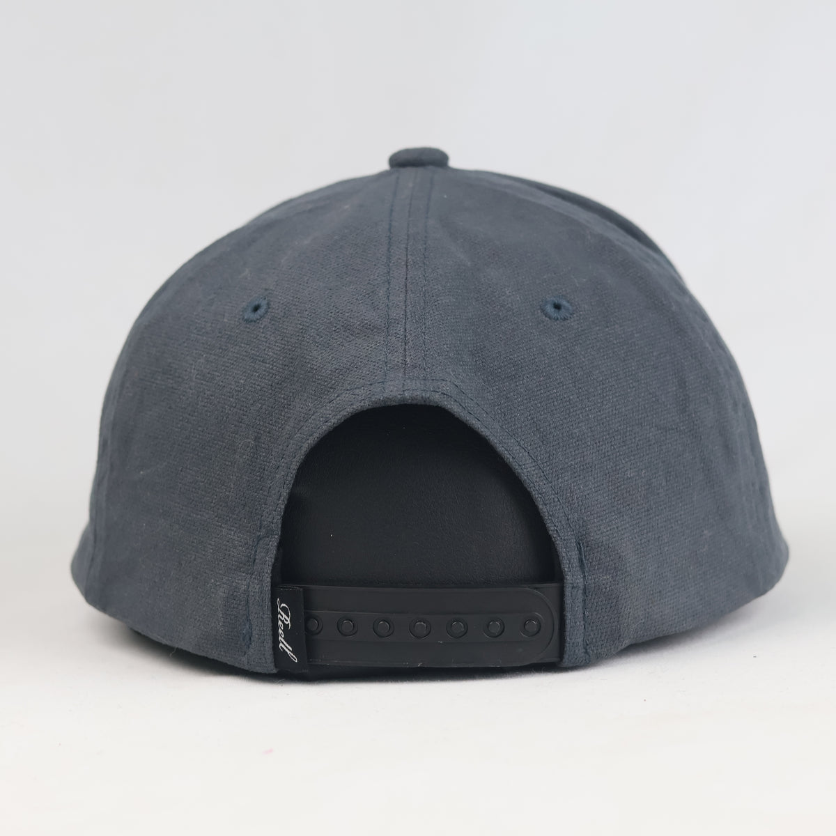 Reell Suede Cap Charcoal Grey Flat Brim Snapback Hat | 11032