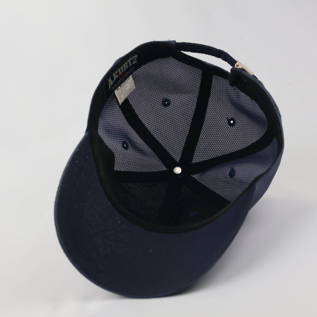 A. Kurtz "Classic 1956" Baseball Hat - Navy Micro-Mesh - Urban Thrifted Streetwear