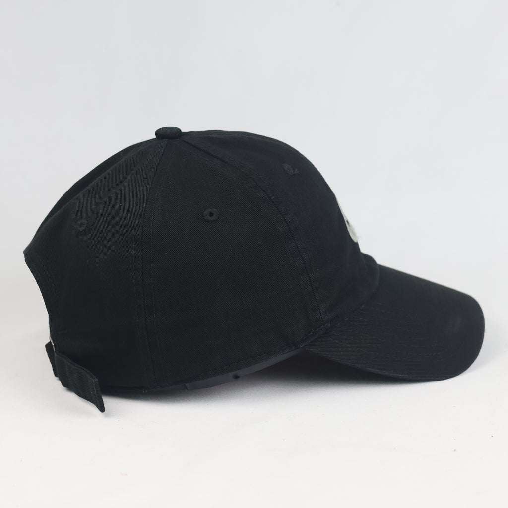 Vintage Nike Classic Swoosh Black Adjustable Strapback Baseball Cap | 11030